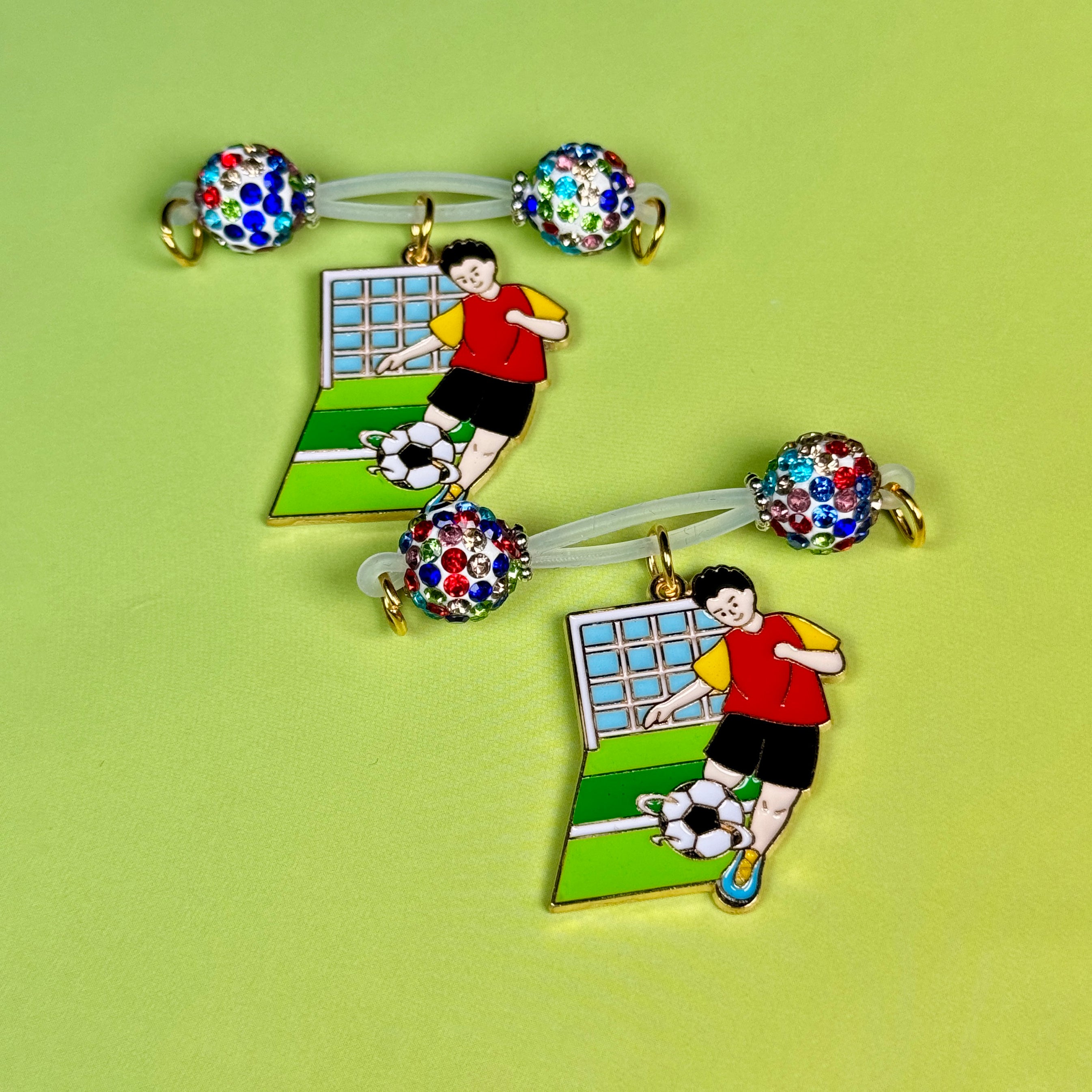 Soccer Star Charm