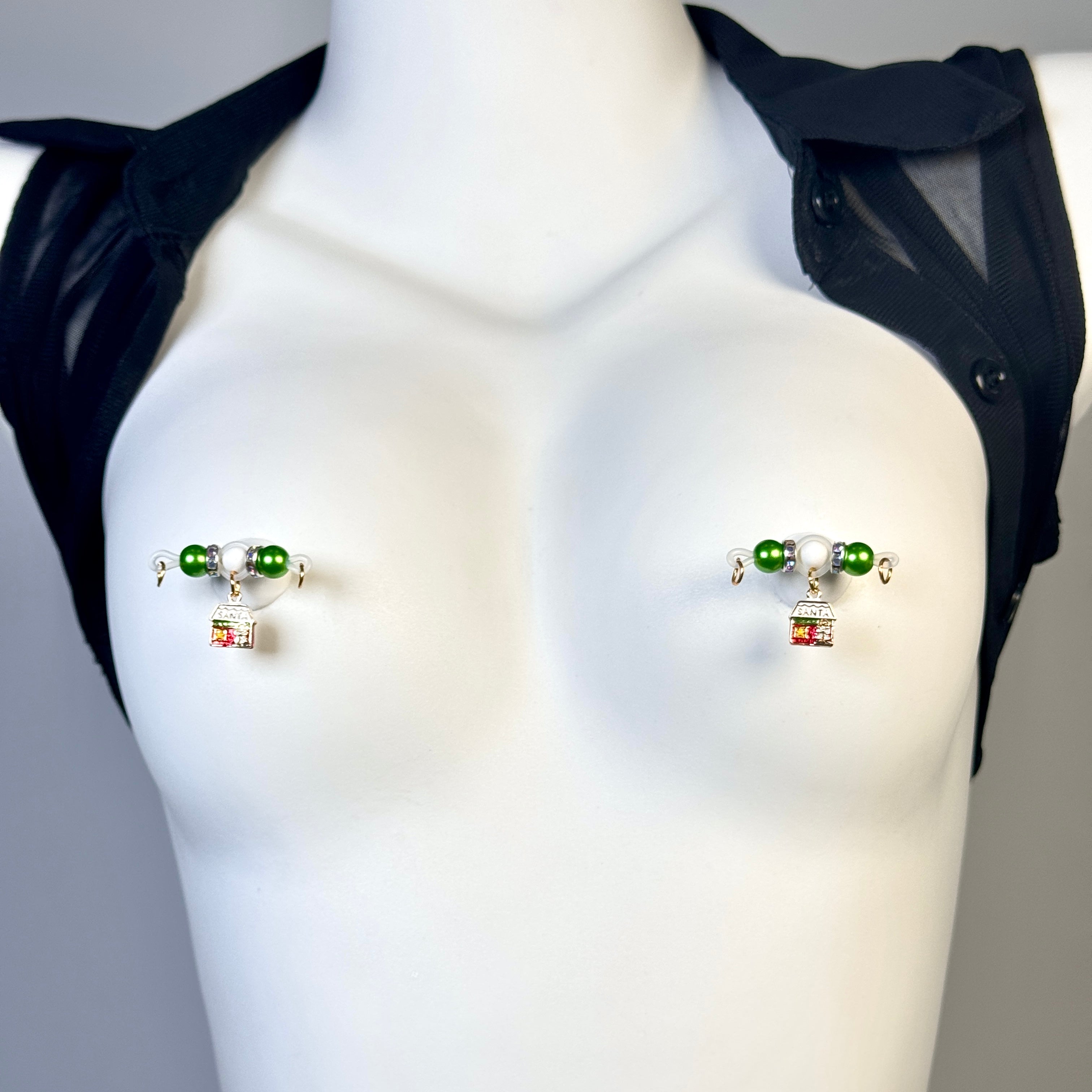 Christmas jewelry clip