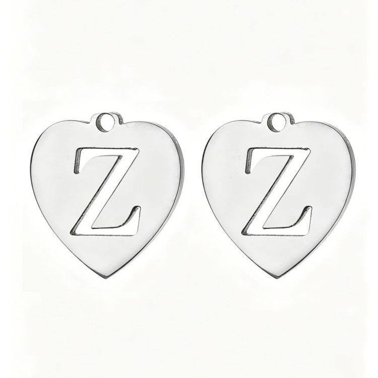 Customized initial gold crown clip