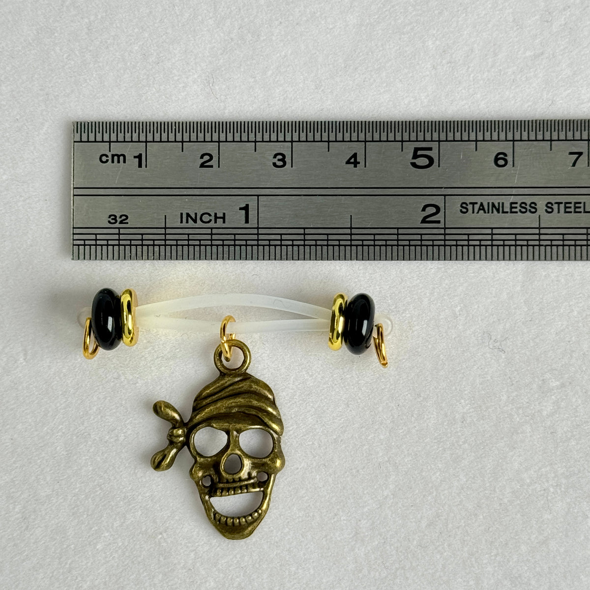Pirate Skull Gothic Nipple Jewelry