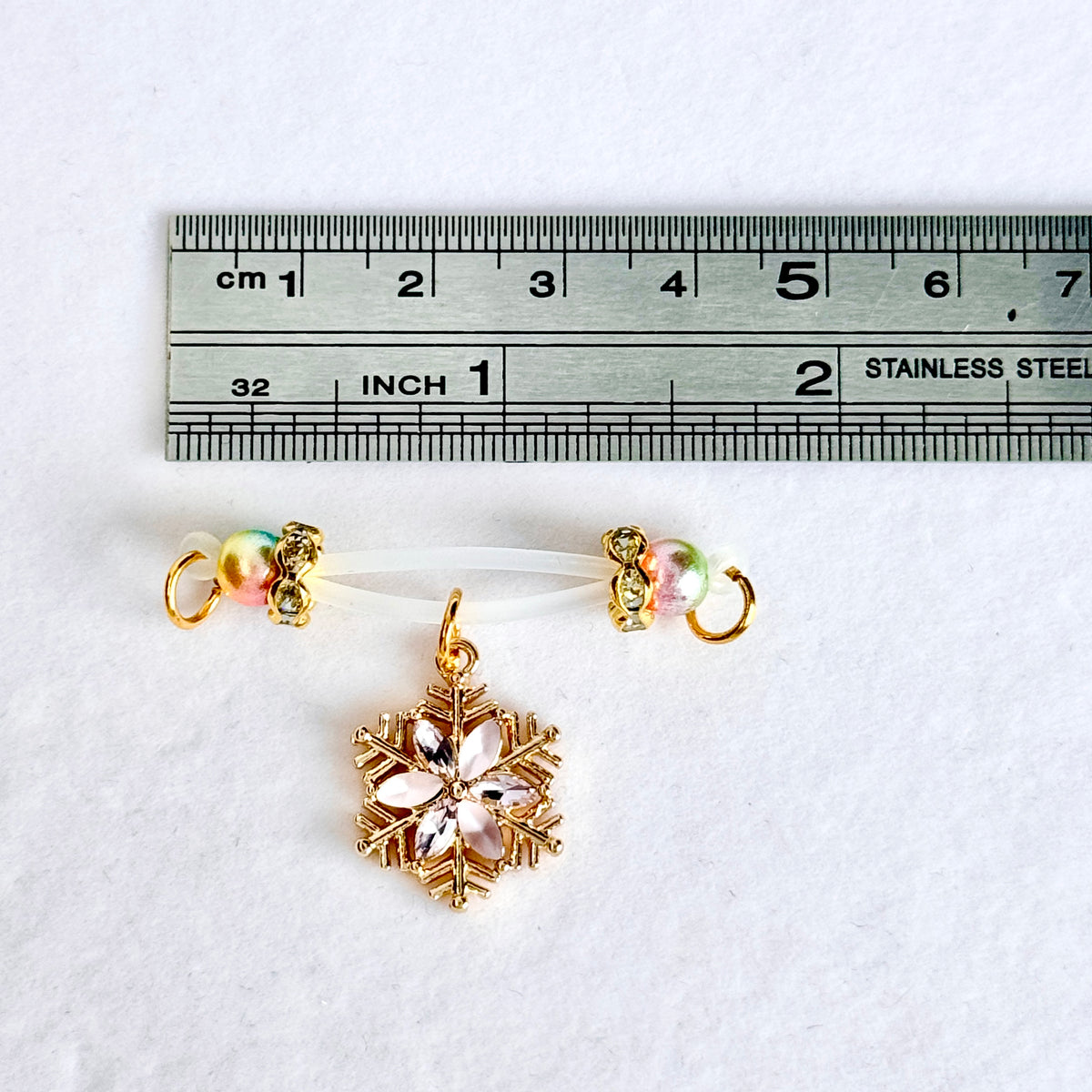 Luna Snowflake Pearl Clips™