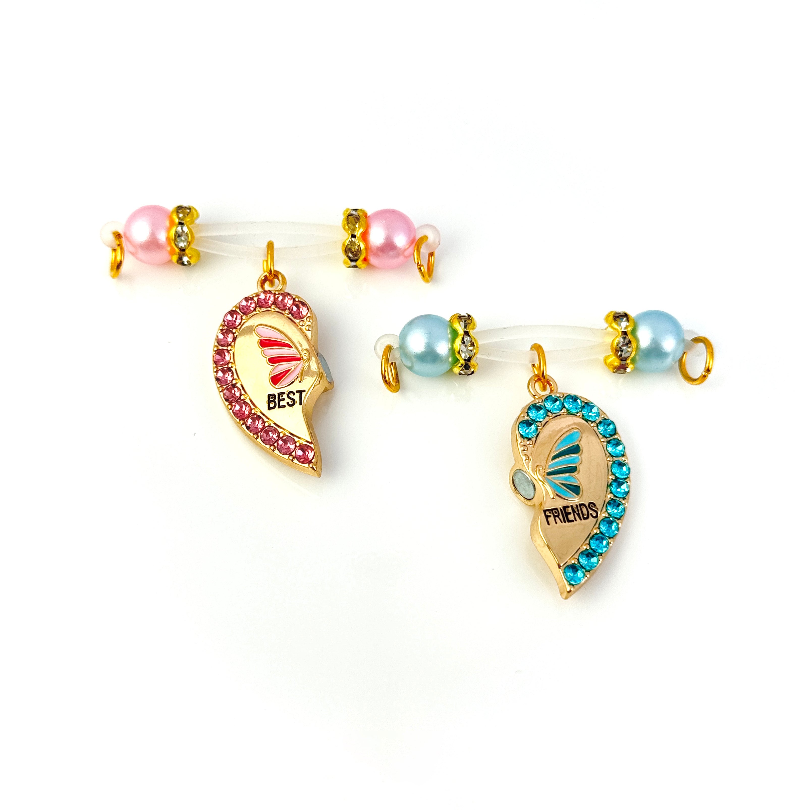 Aurora Wings Bestie Heart Jewelry Set