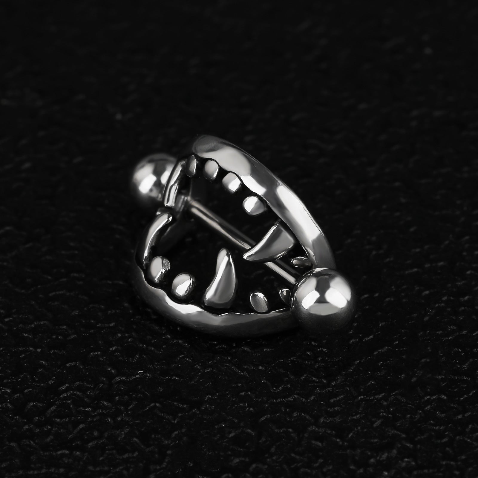 Vampire Fang-Shaped Nipple Ring Jewelry