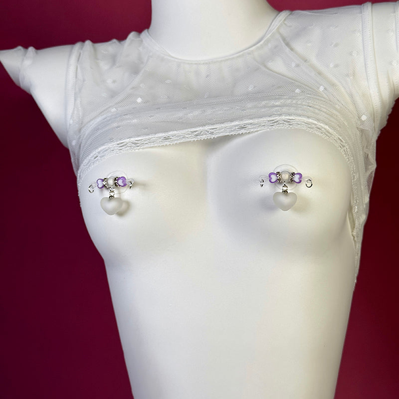 HeartGlow Nipple Charm