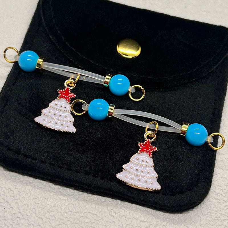 Frosted Eve Nip Clips