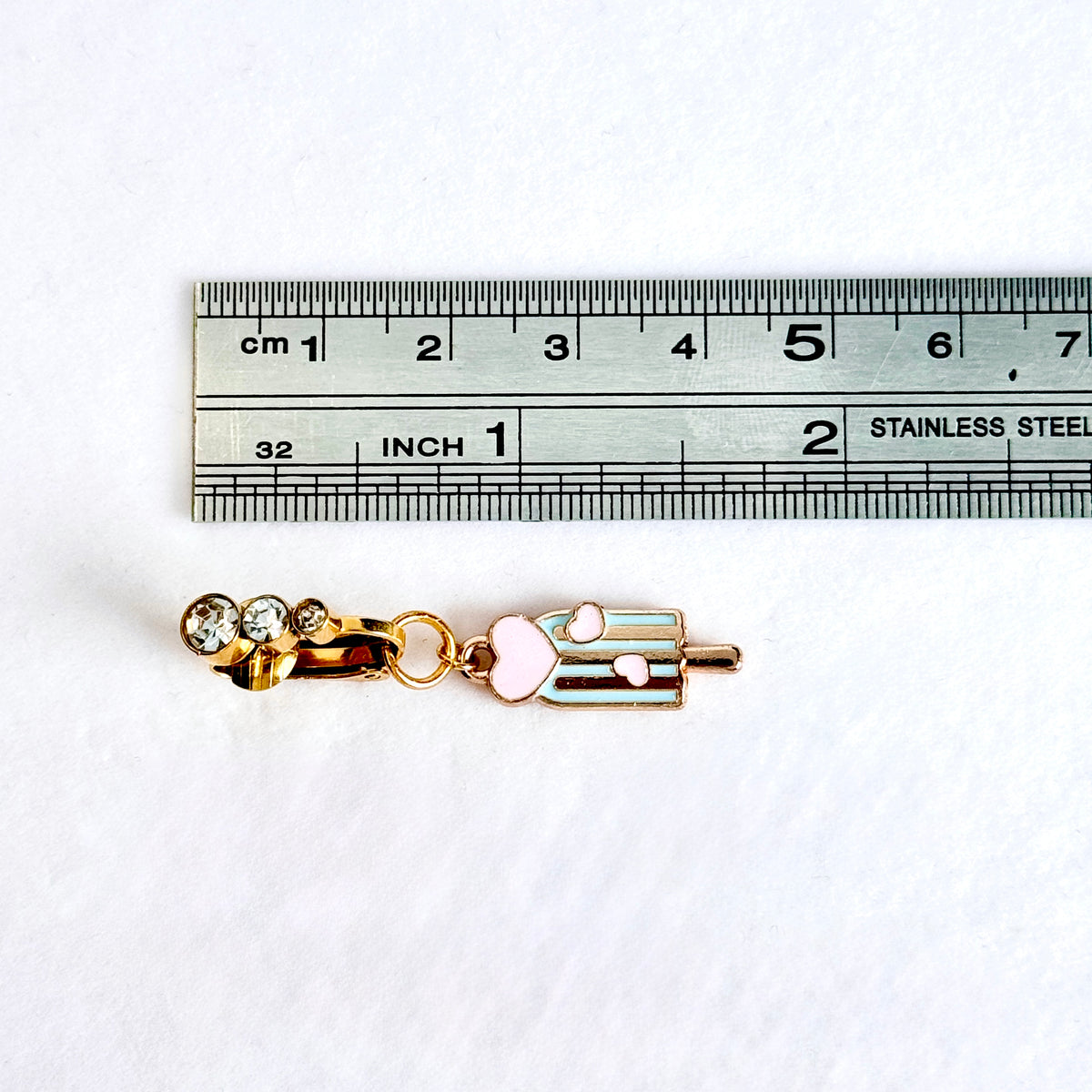 Sweet Ice Cream Faux Navel Ring