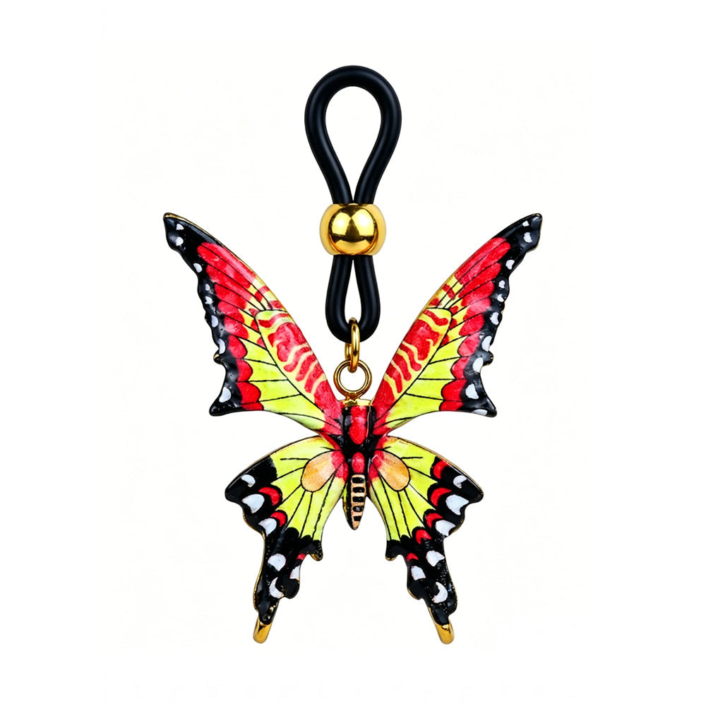 Gothic Butterfly Non-Piercing Nipple Clamps