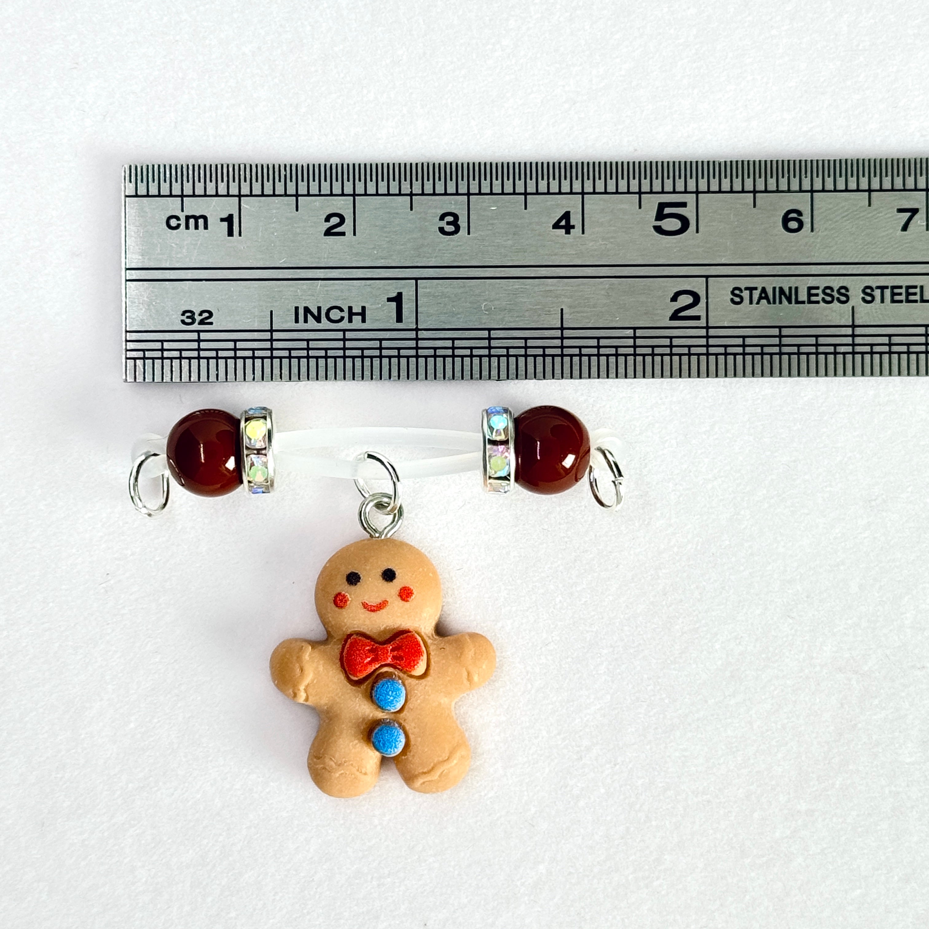 Gingerbread Man Nipple Clamps