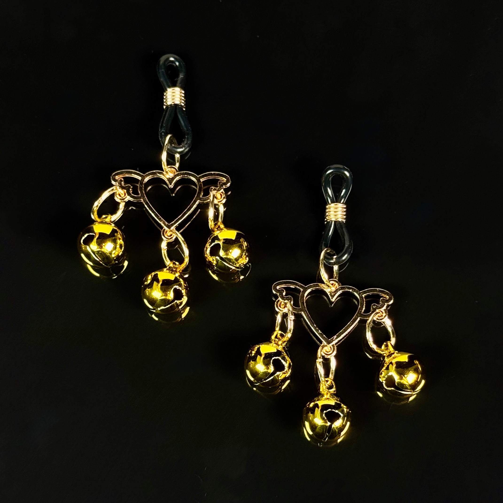 Luxe Heart Bells