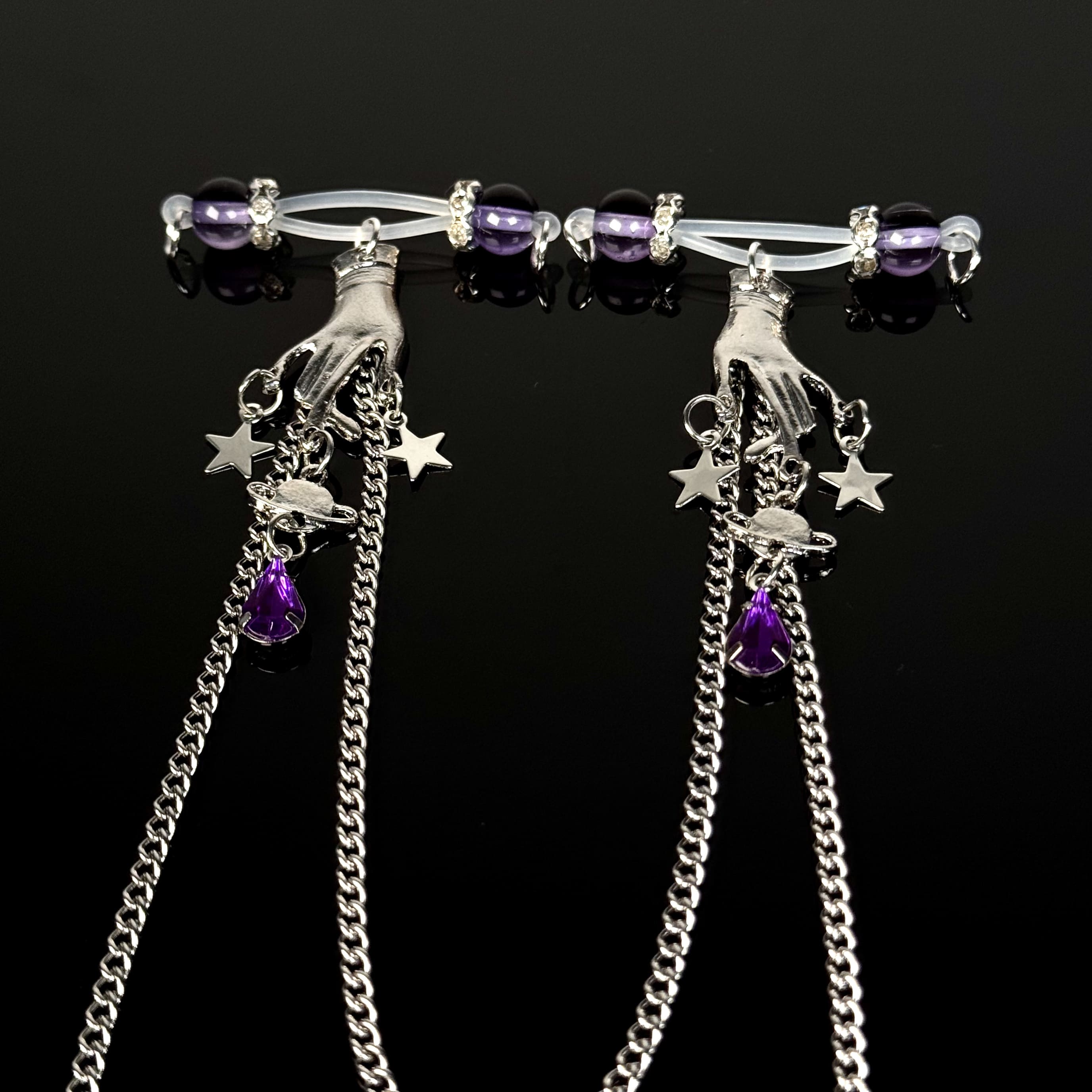 Violet Touch Chain Set