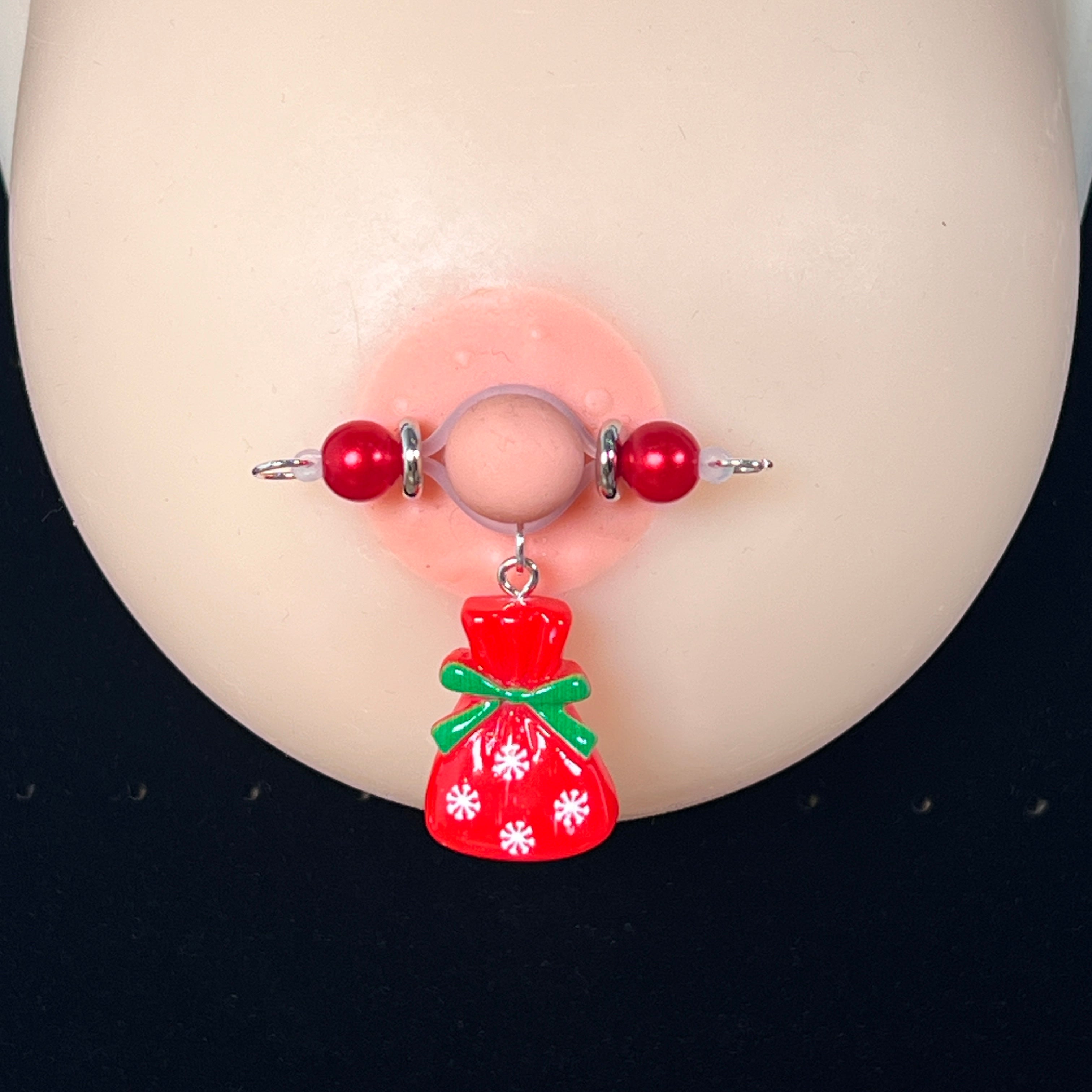 CandySack™ Red Pearl Clips