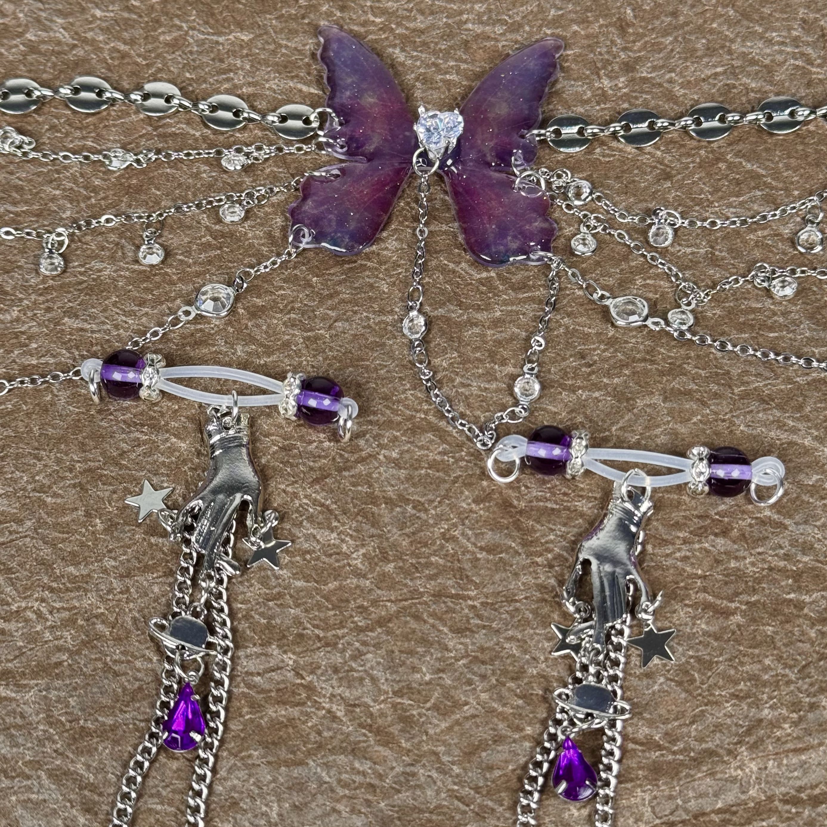 Violet Touch Chain Set