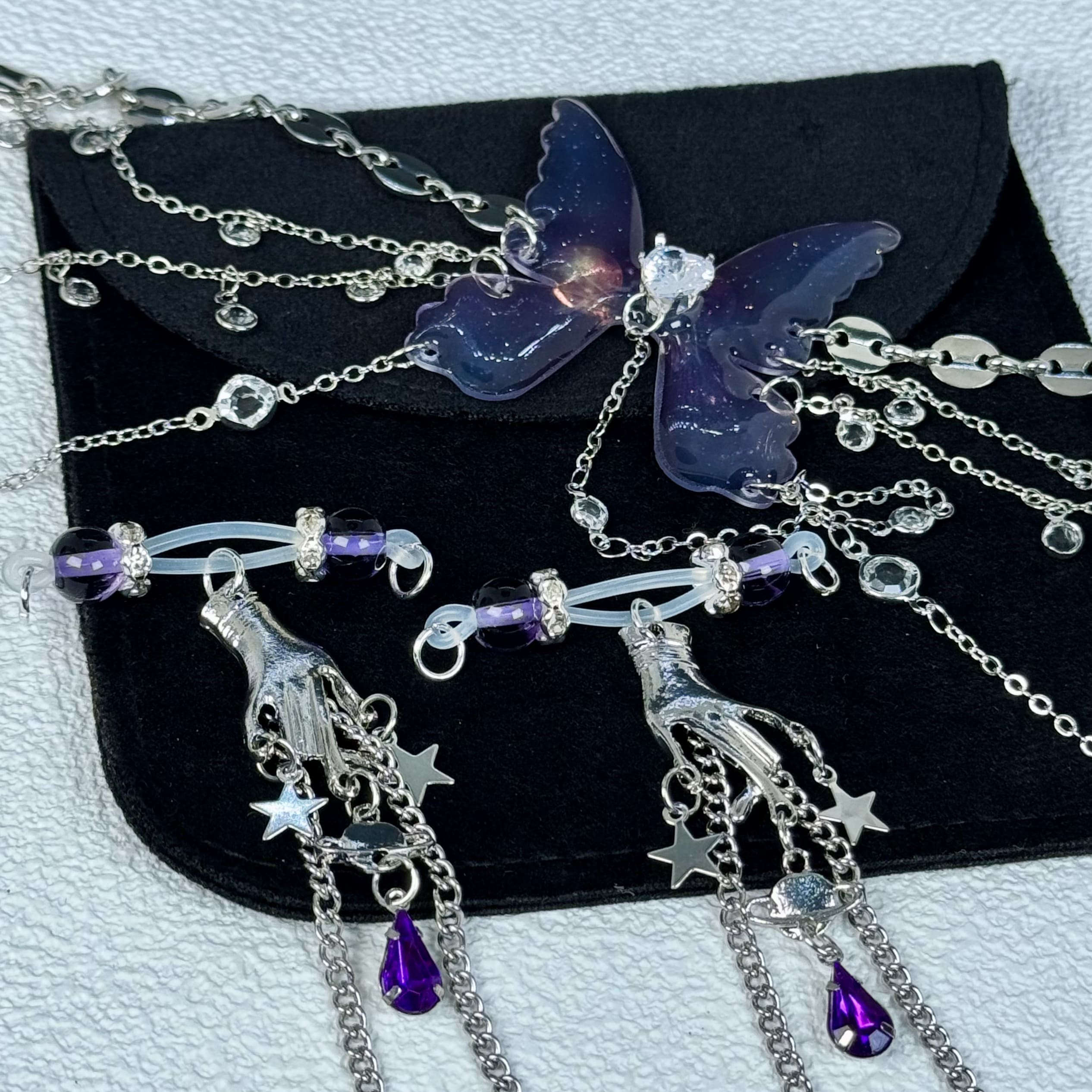 Violet Touch Chain Set