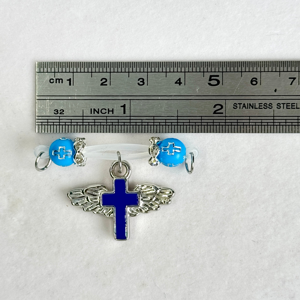 Angel Wing Cross Non-Piercing Nipple Clamp