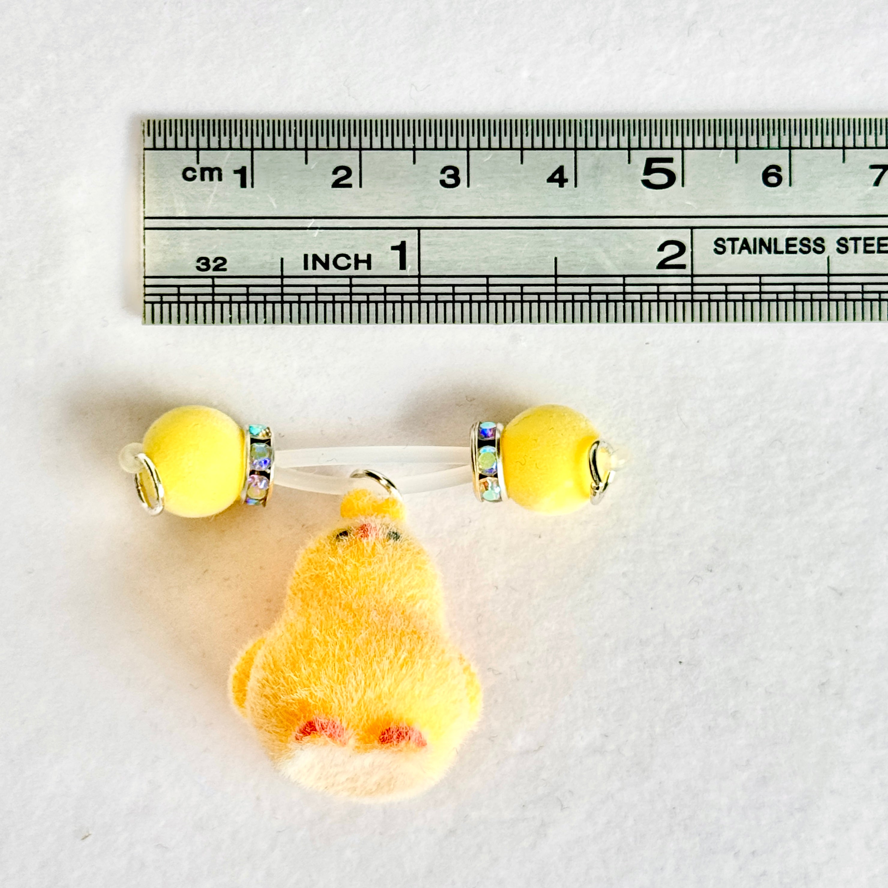 Baby Chick Plush Nipple Jewelry