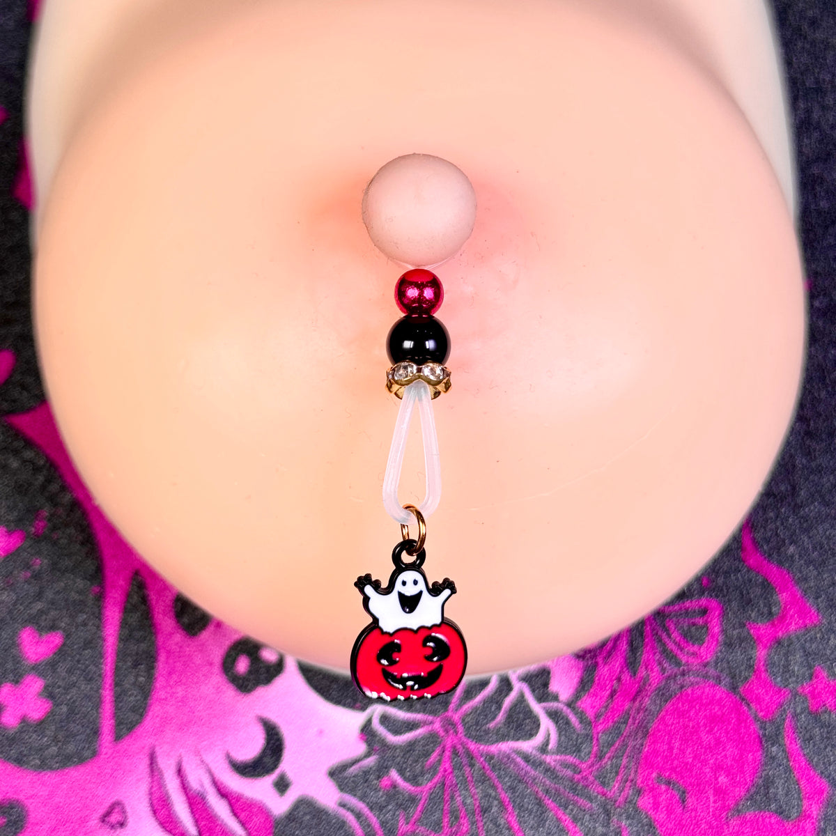 Pumpkin Ghost Non-Piercing Nipple Clamp