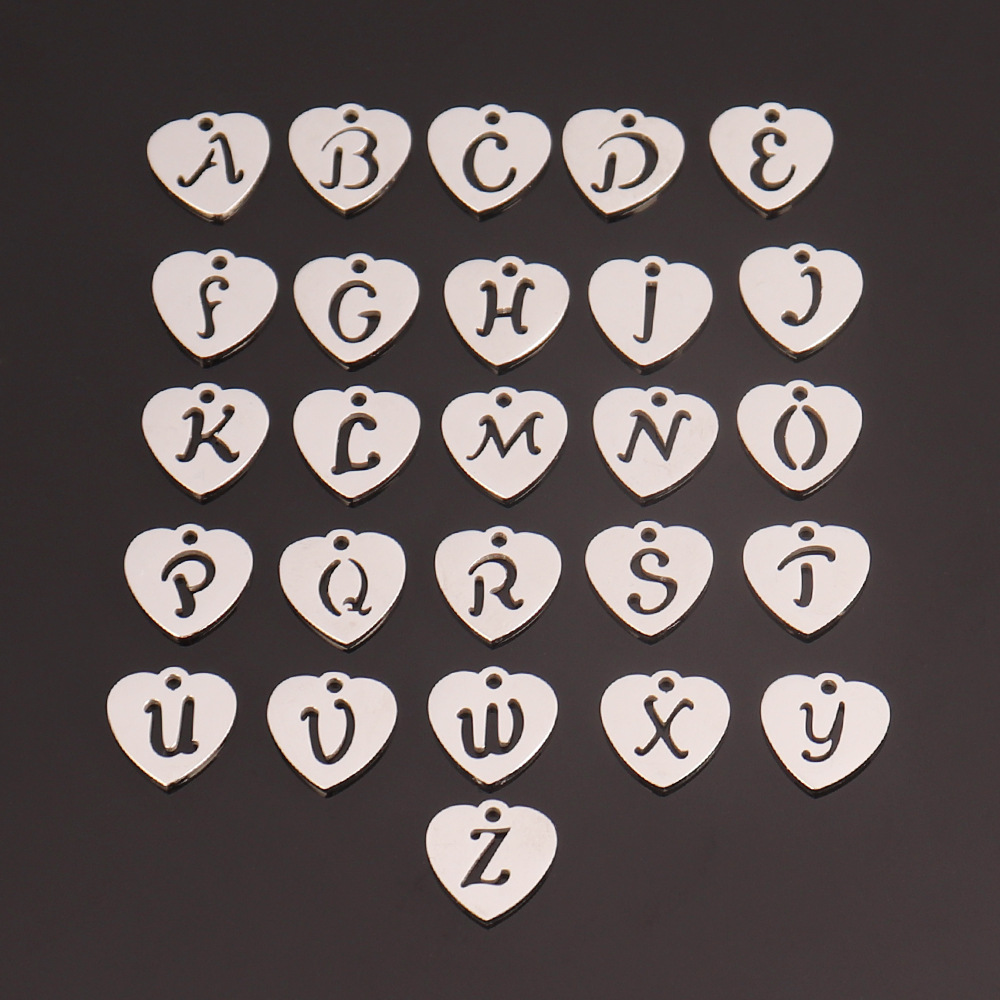 Personalized Initial Chain Jewelry Clip