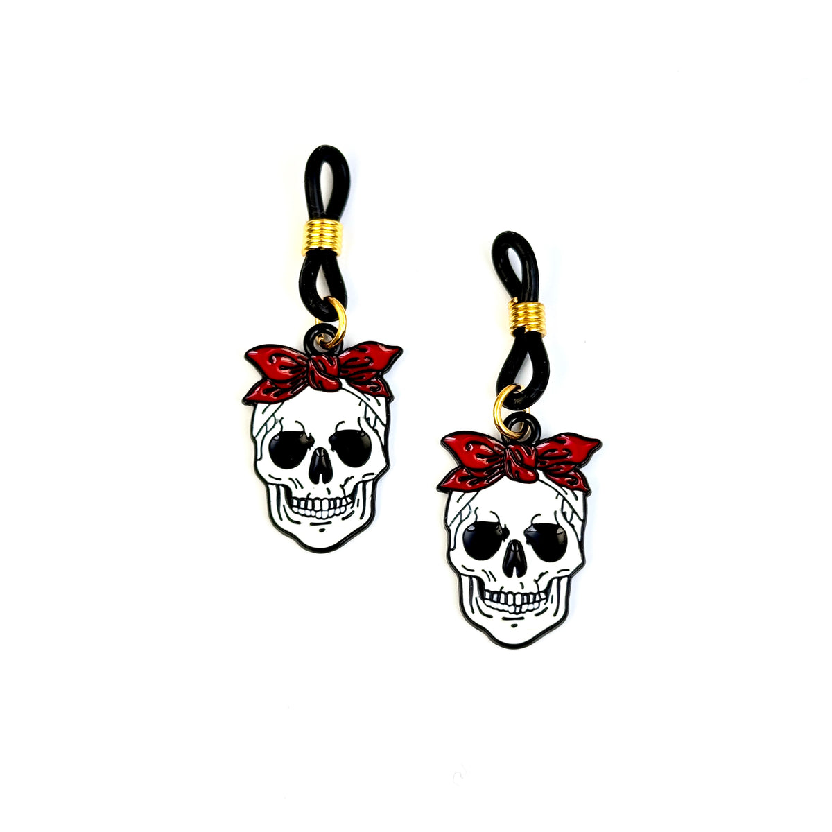 Vixen Skull Bow Nipple Clamps