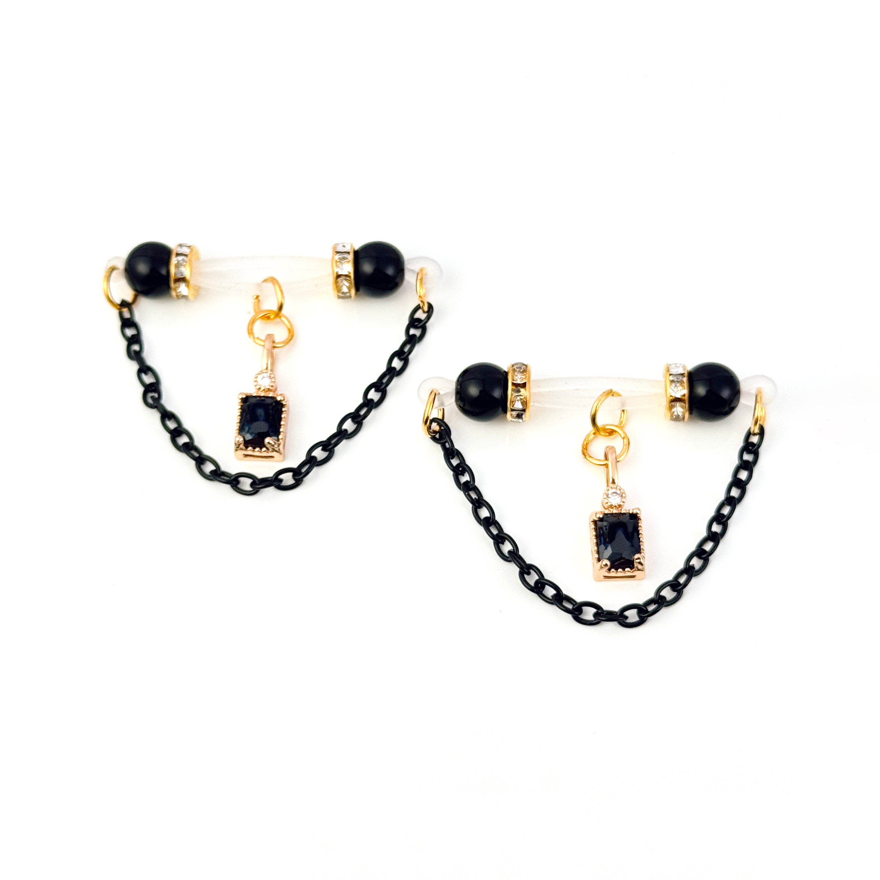 Noir Elegance Chain Set