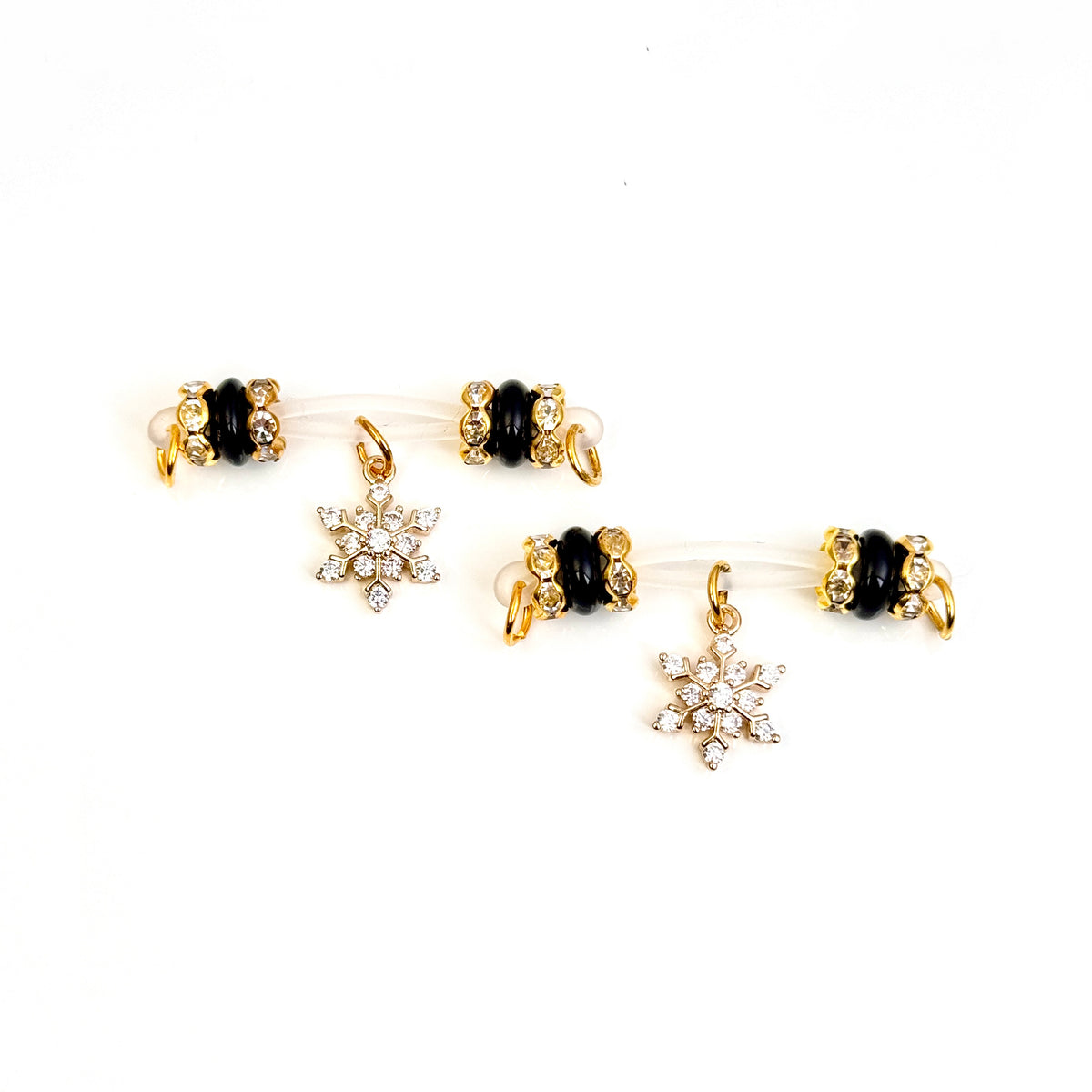 Golden Snowflake Nipple Clamp