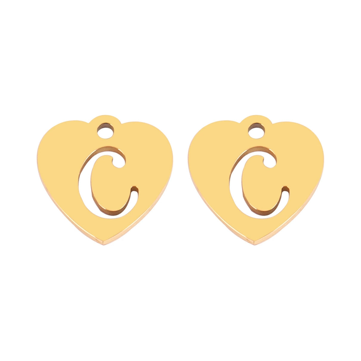 Personalized Initial Chain Jewelry Clip