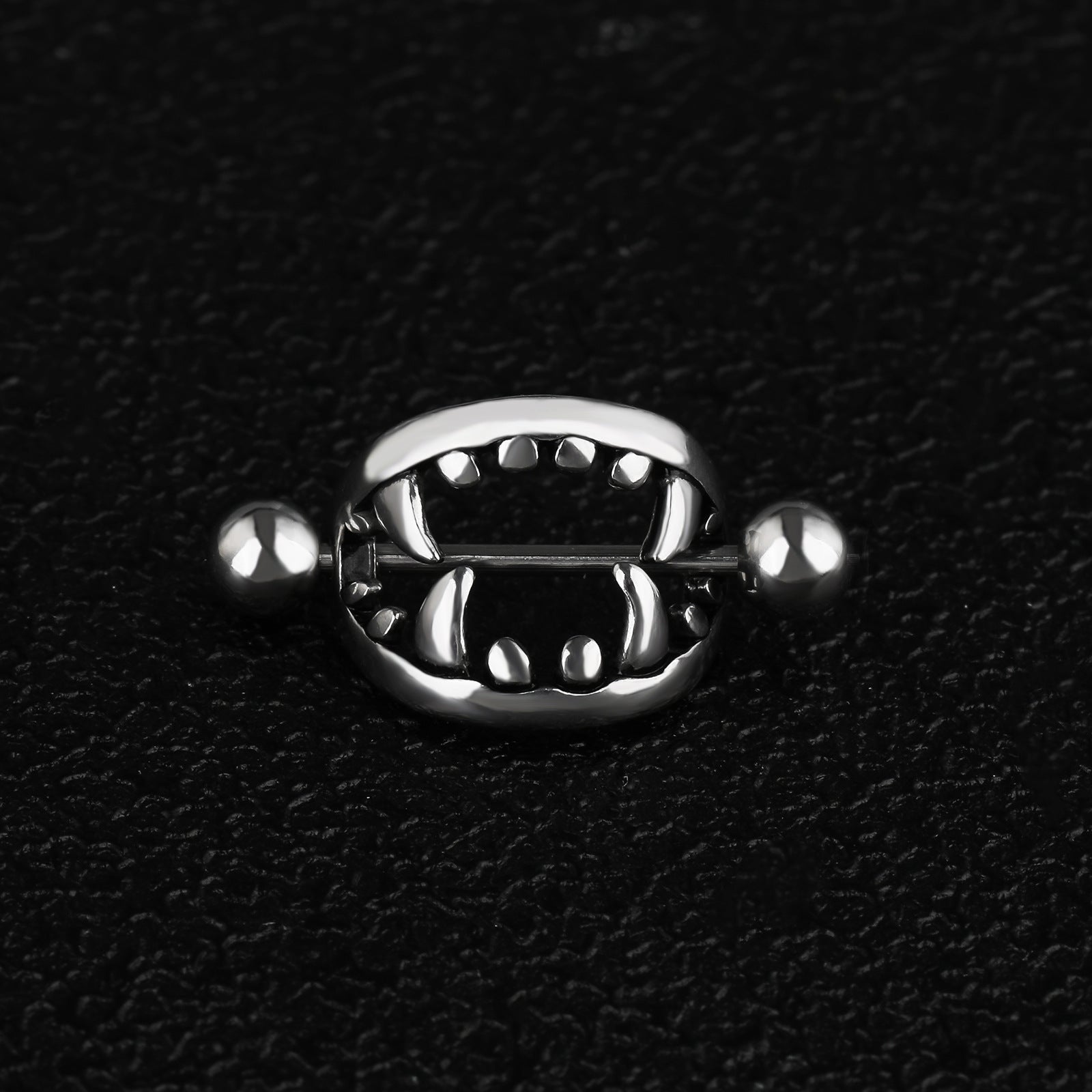 Vampire Fang-Shaped Nipple Ring Jewelry