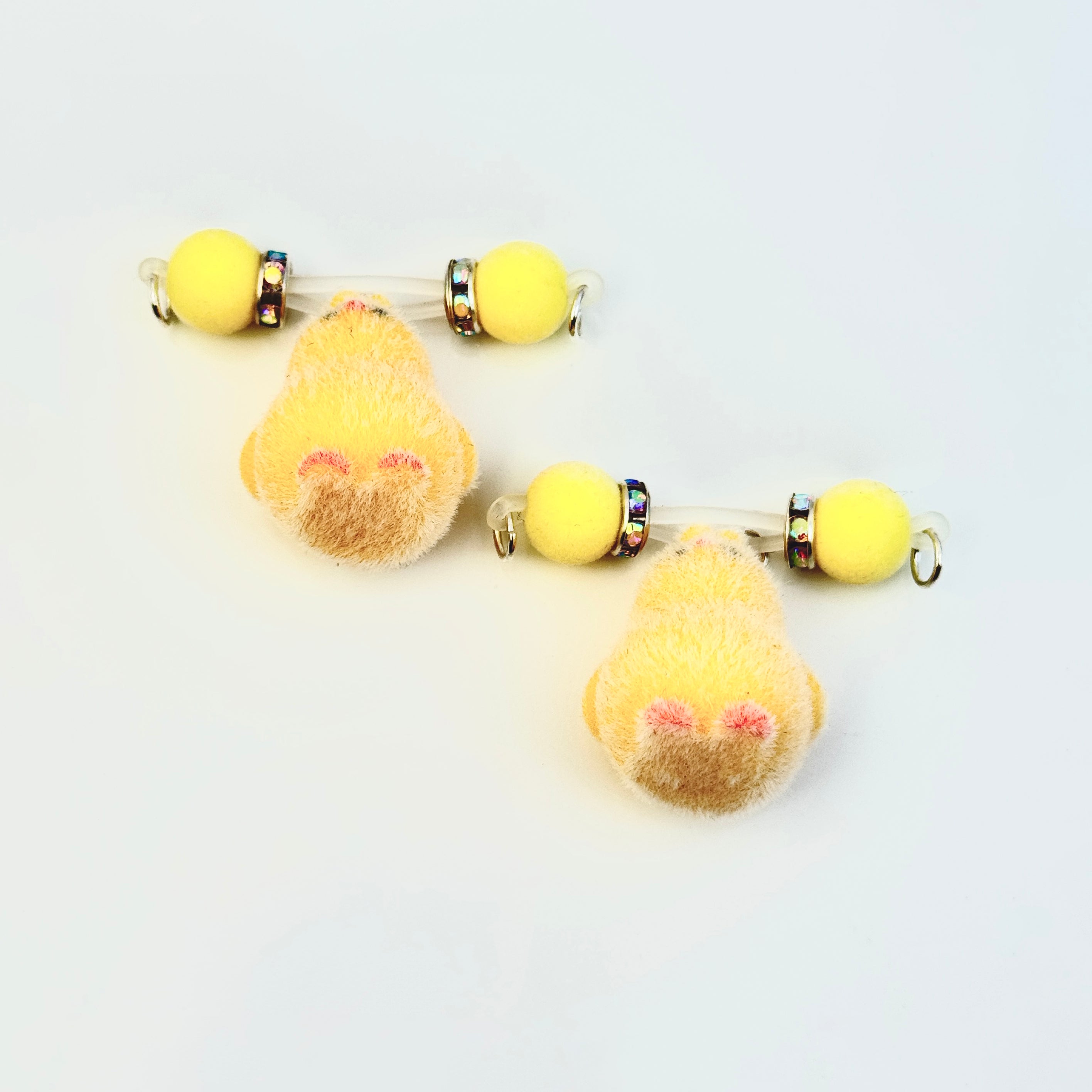 Baby Chick Plush Nipple Jewelry
