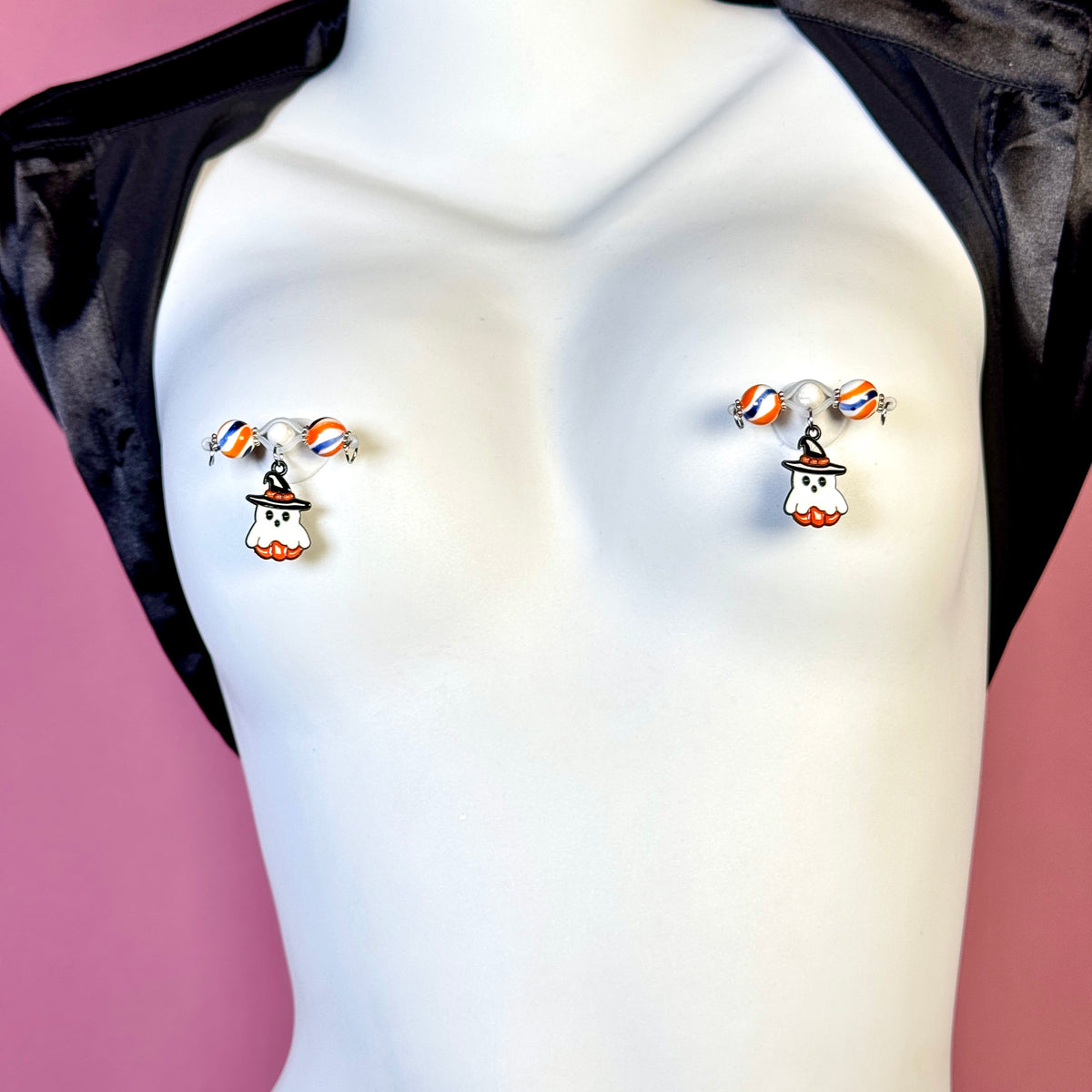 Spooky Ghost Nipple Clamps