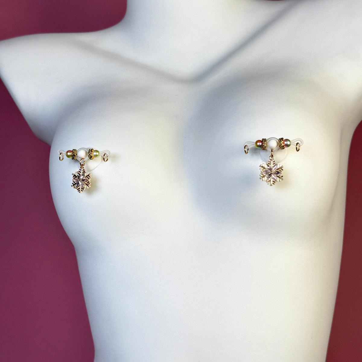Luna Snowflake Pearl Clips™