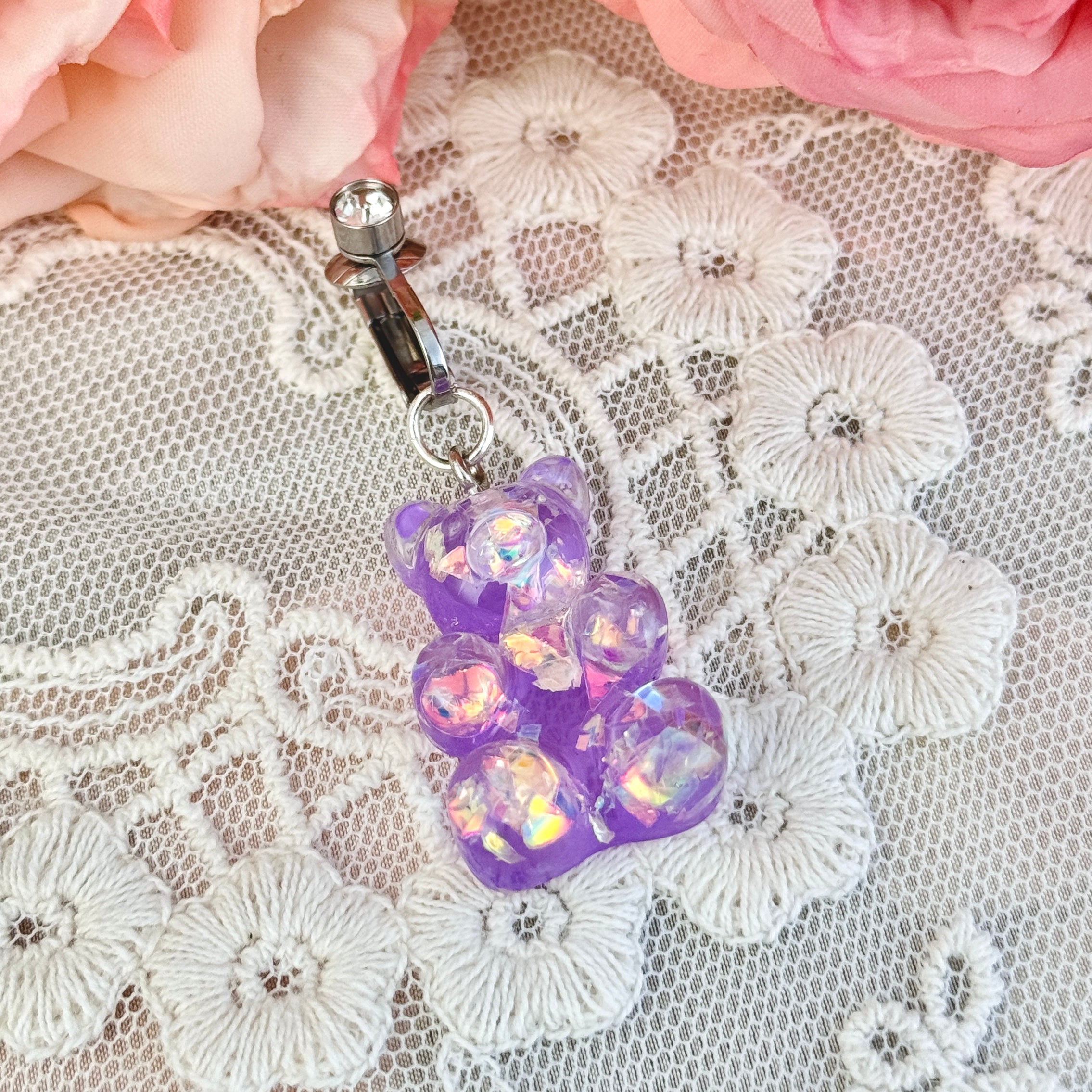 Belly Button Ring - Teddy Bear