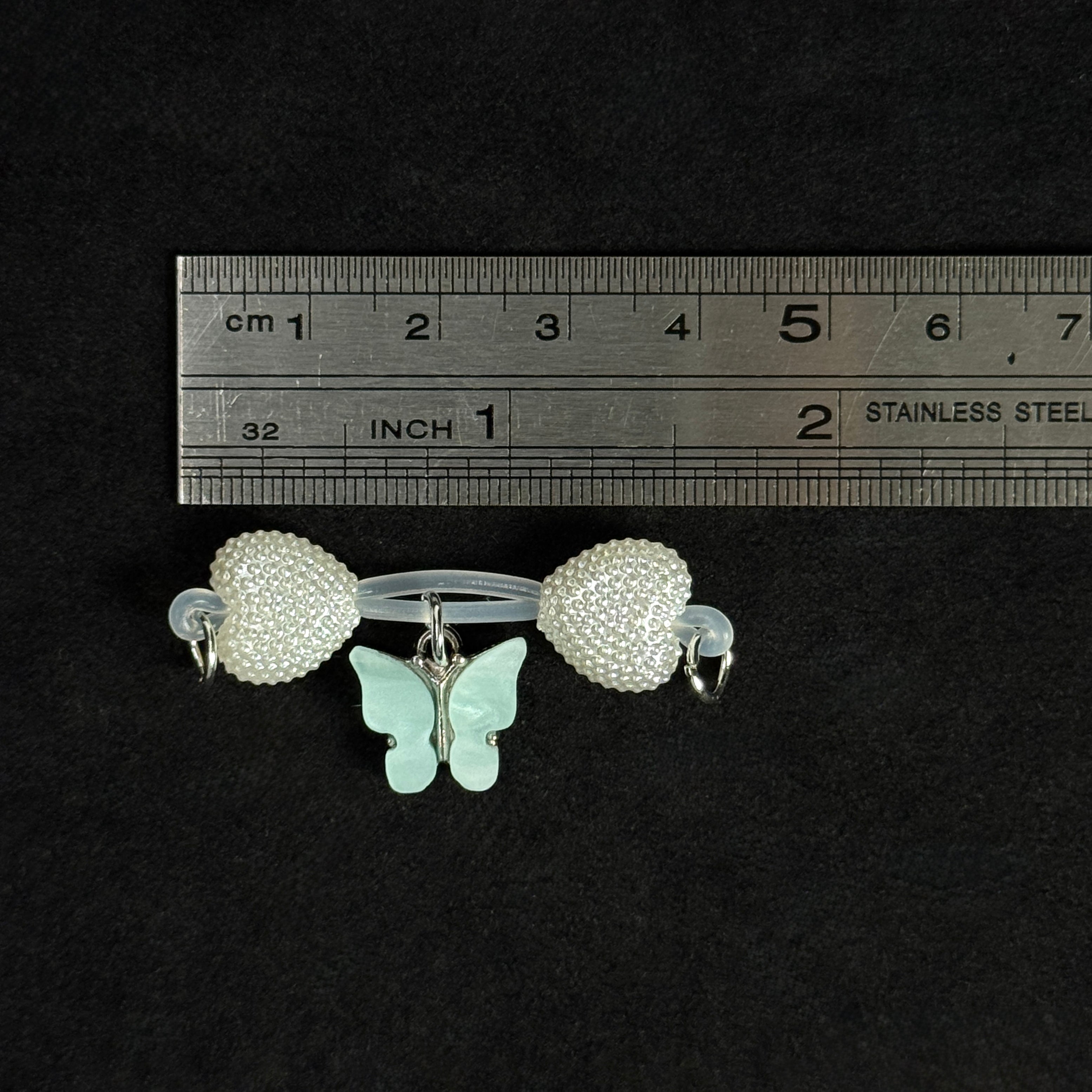 nipple clamps made of pearl powder