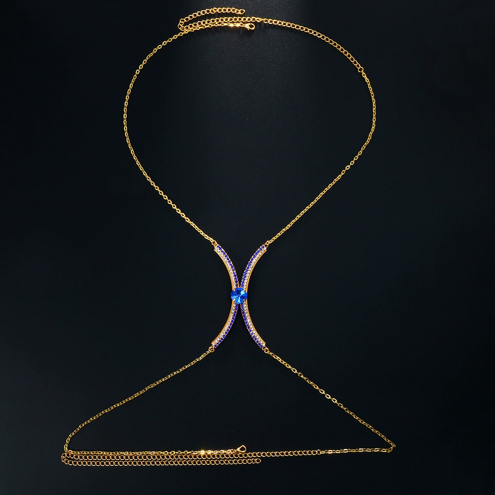 Round Colored Diamond Breastplate