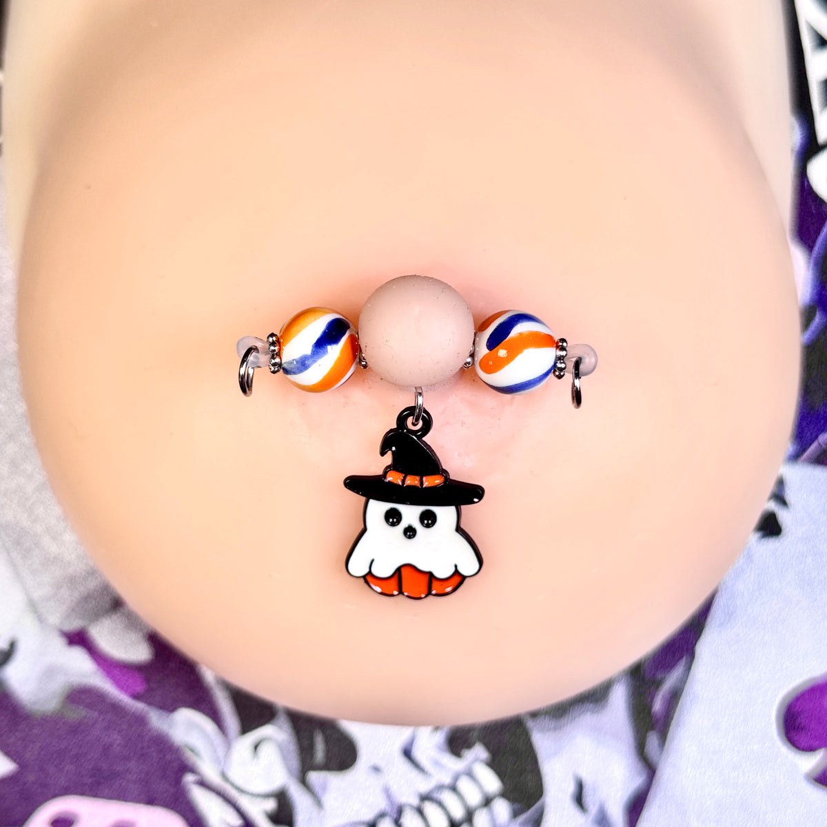 Spooky Ghost Nipple Clamps