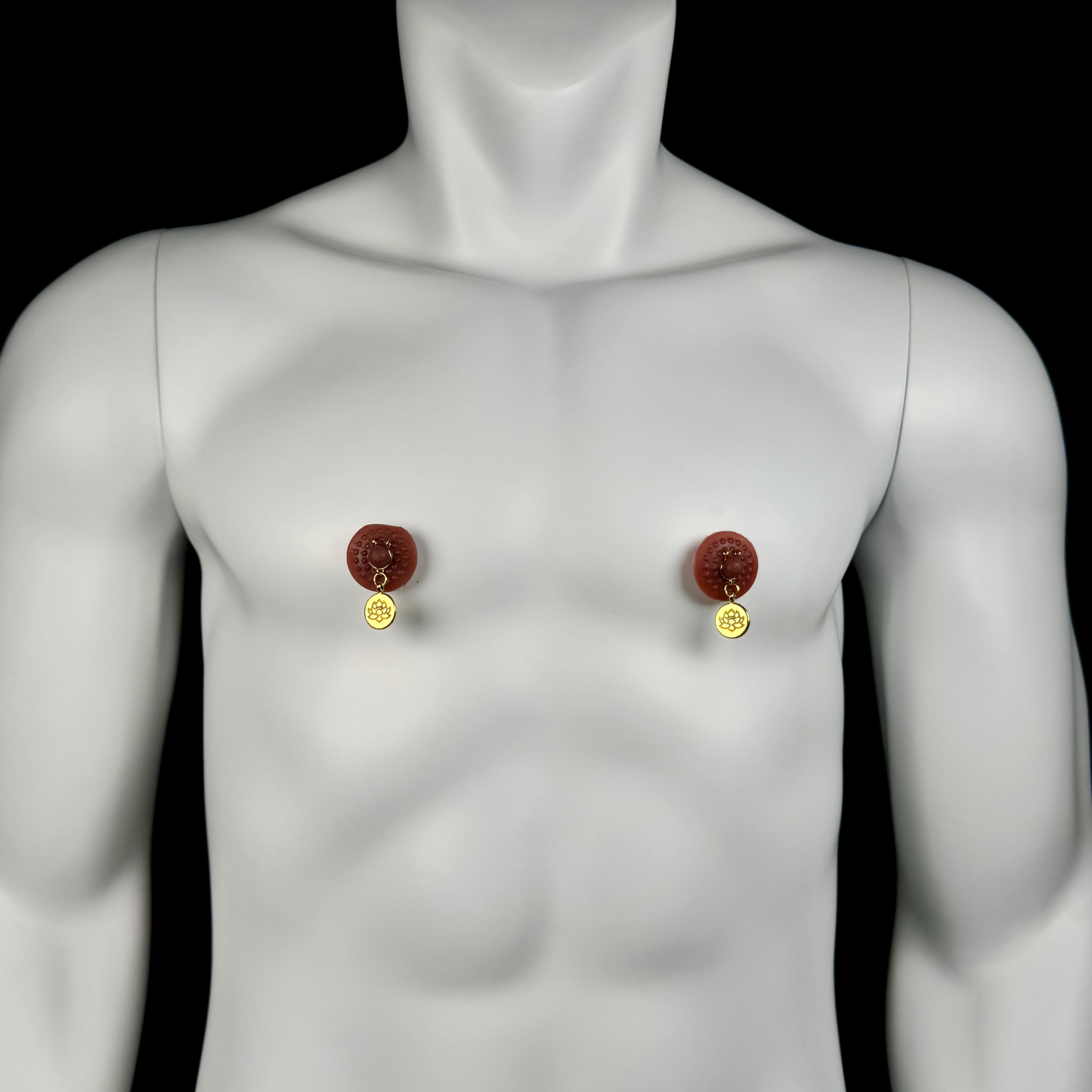 Luxe Gold Plate Male Clamps