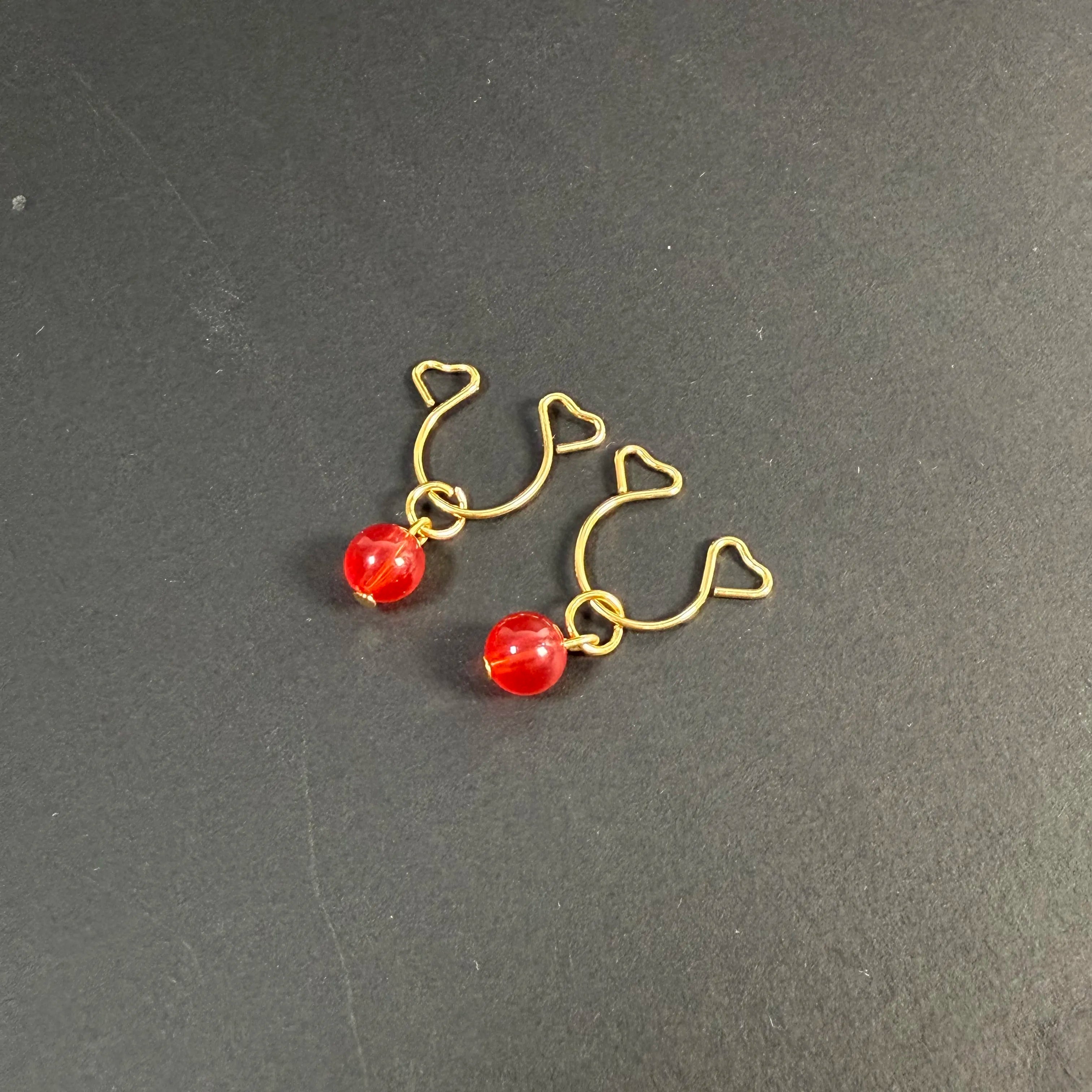Adjustable Breast Clamp - Red Energy Stone