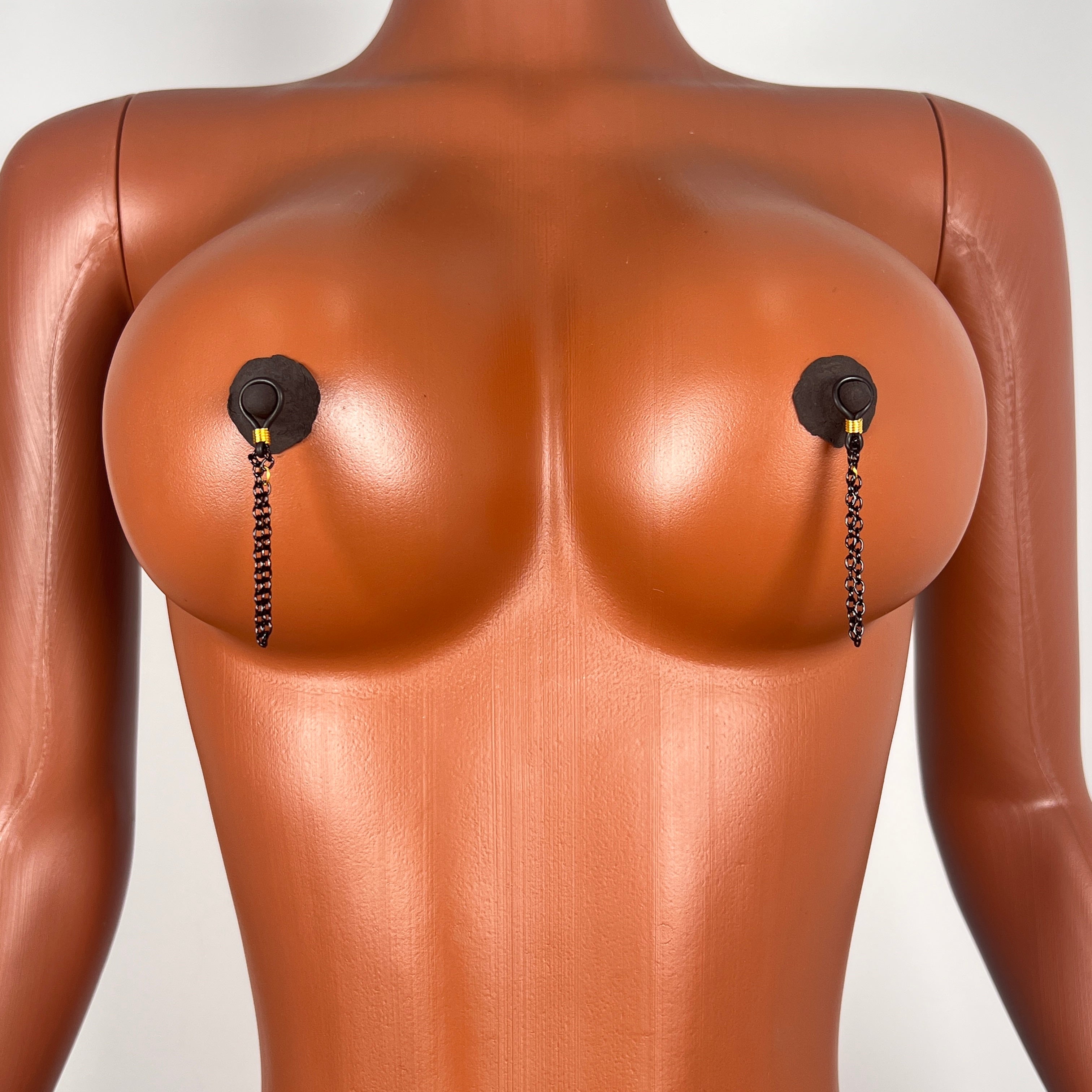 Black Link Nipple Clamp