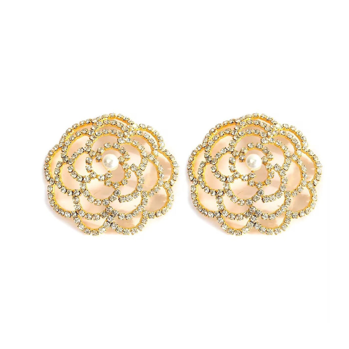 Women's Sexy Pearl Rhinestone Nipple Covers