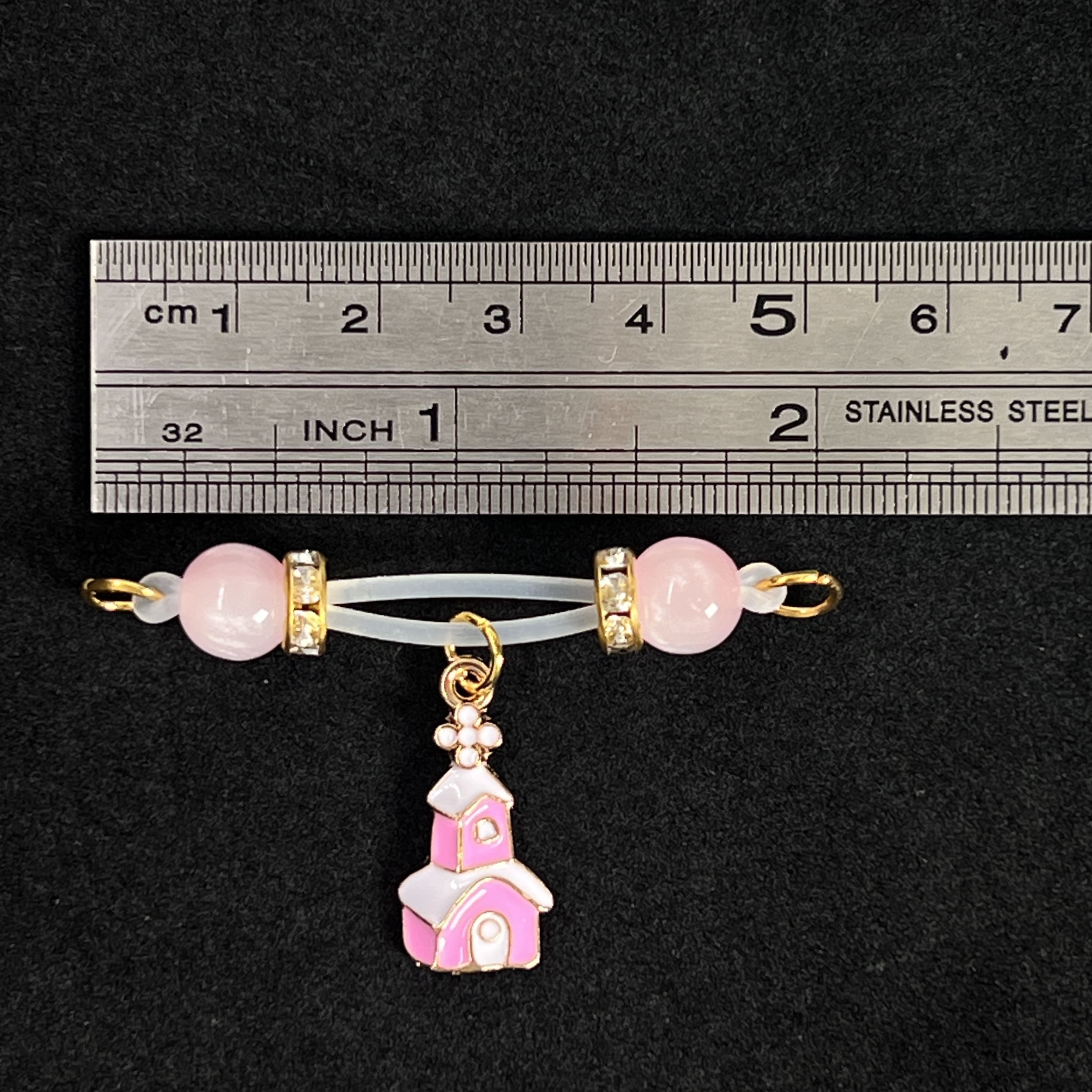 Pink Cottage Christmas Clamps