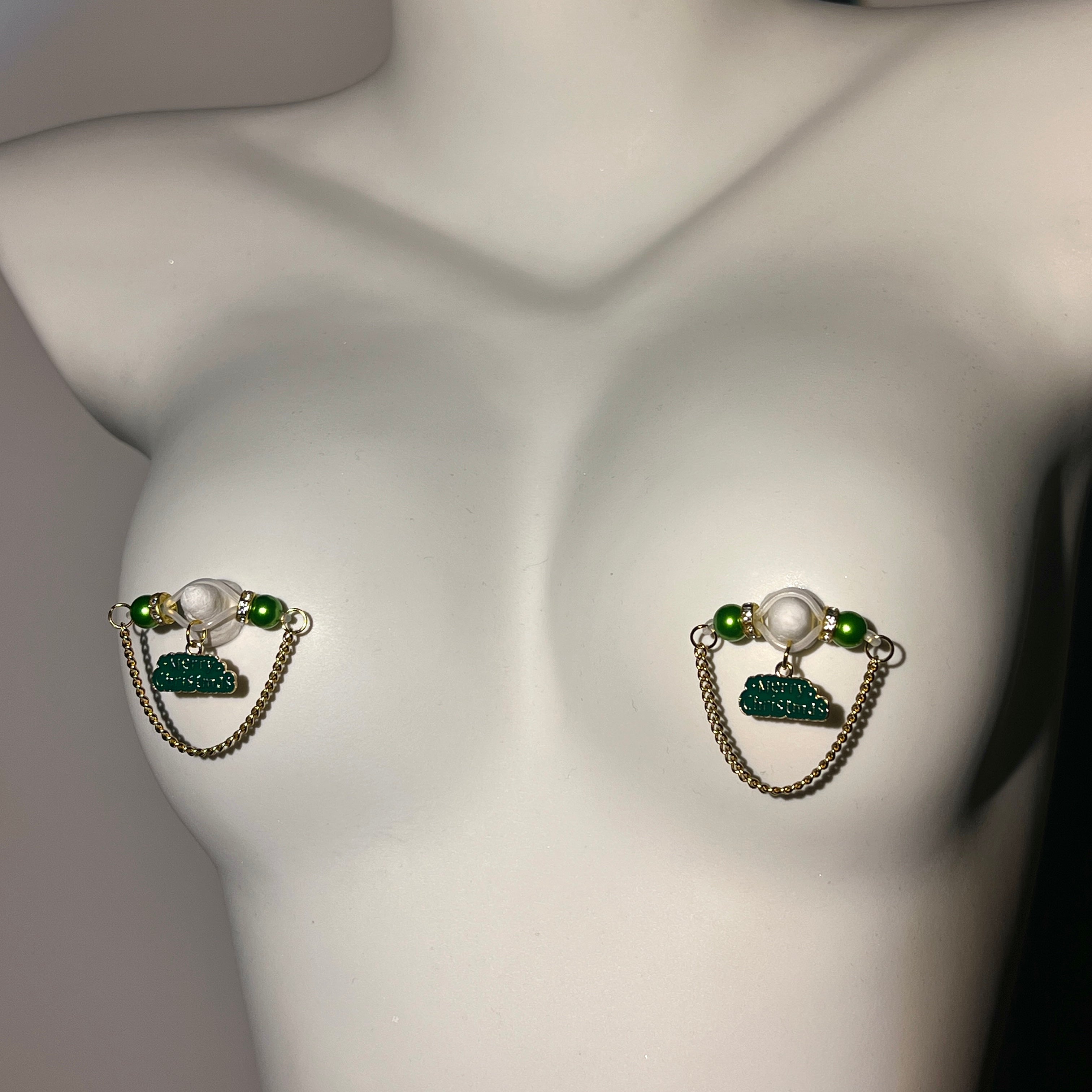 Snowy Evergreen Clips