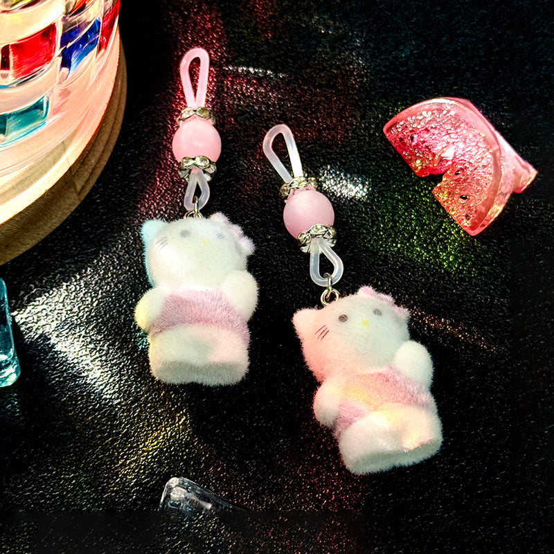 Mimi Cat Plush Nipple Clips