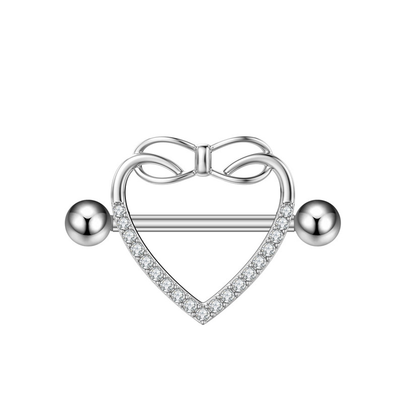 Diamond-collar style nipple covers