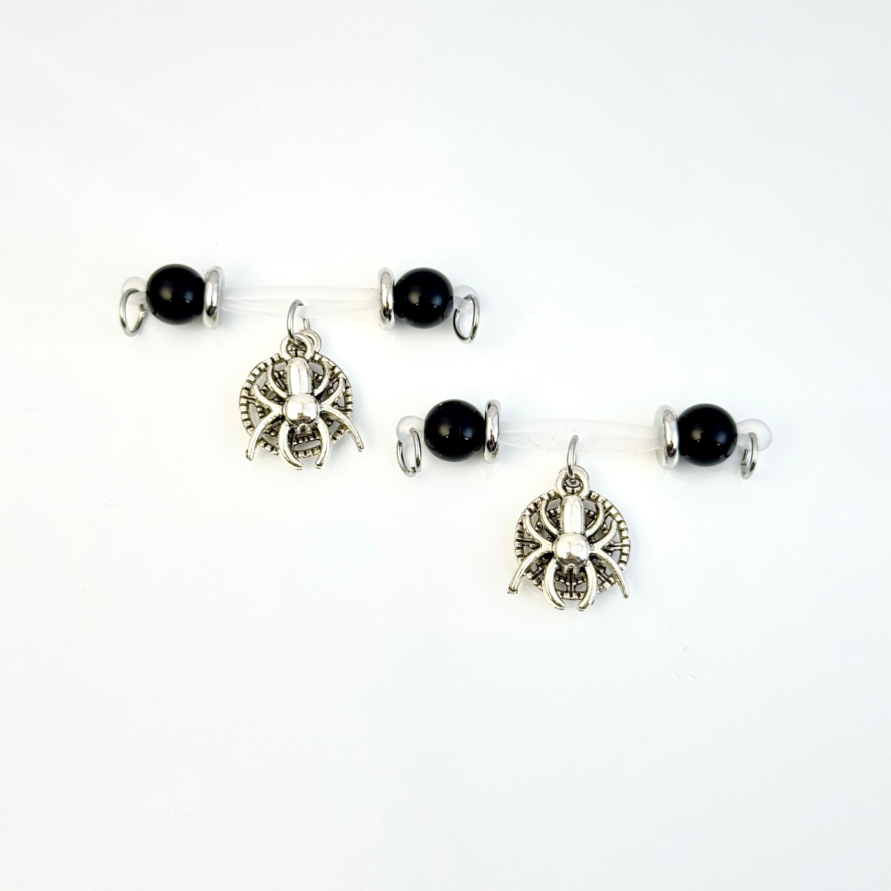 Midnight Spider Nipple Clamps