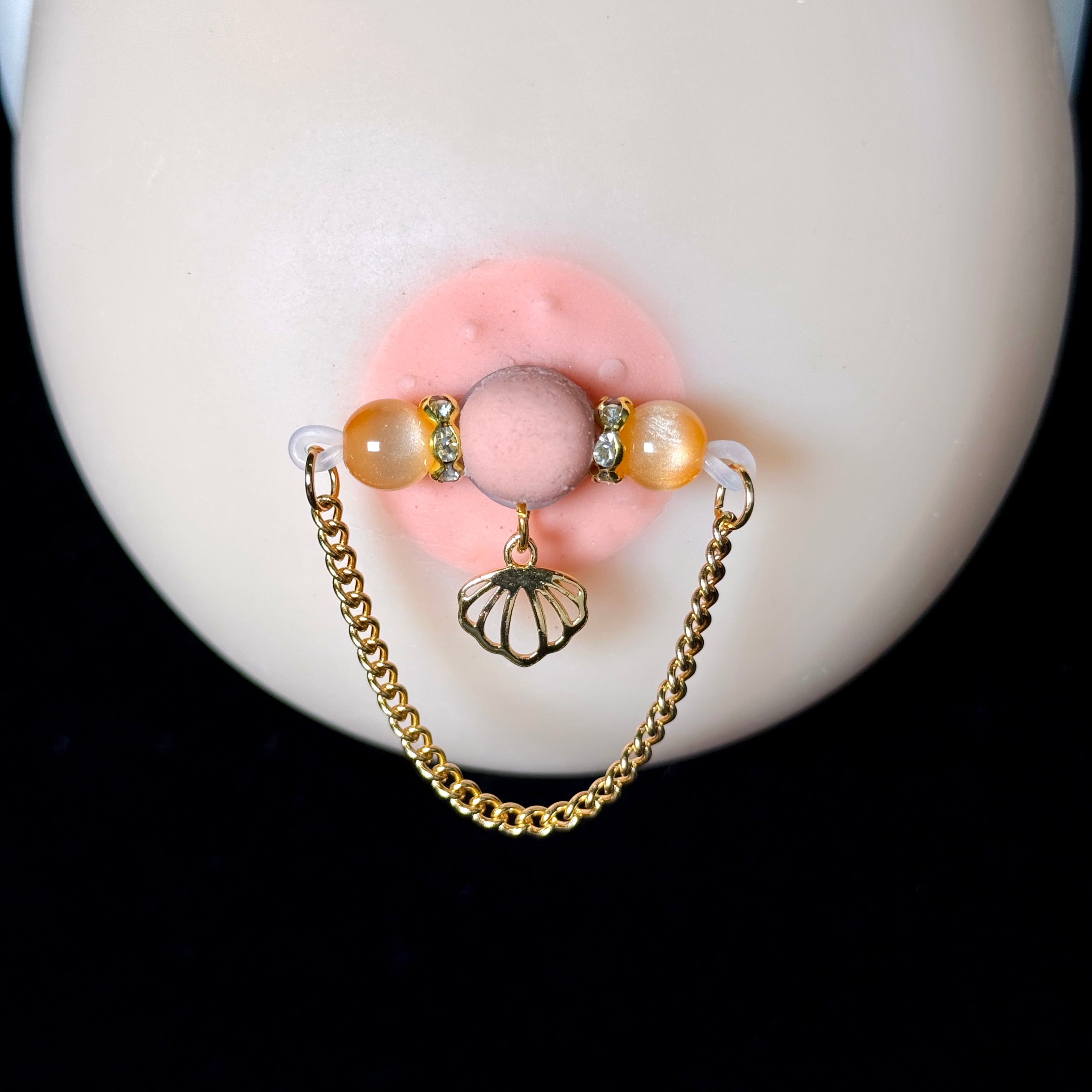 Golden Seashell Chain