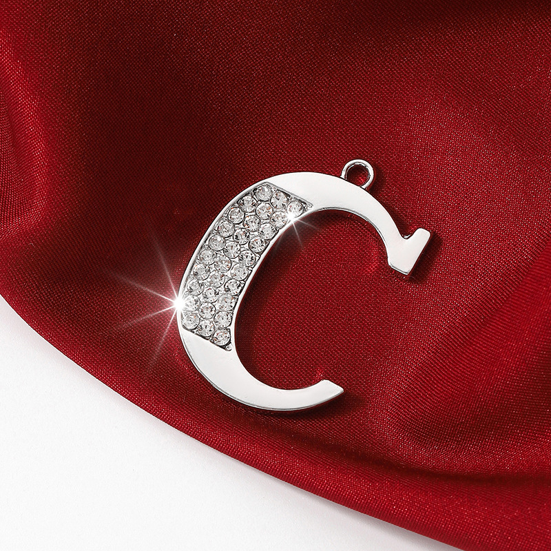 Custom Personalized Letter 'D' Navel Jewelry