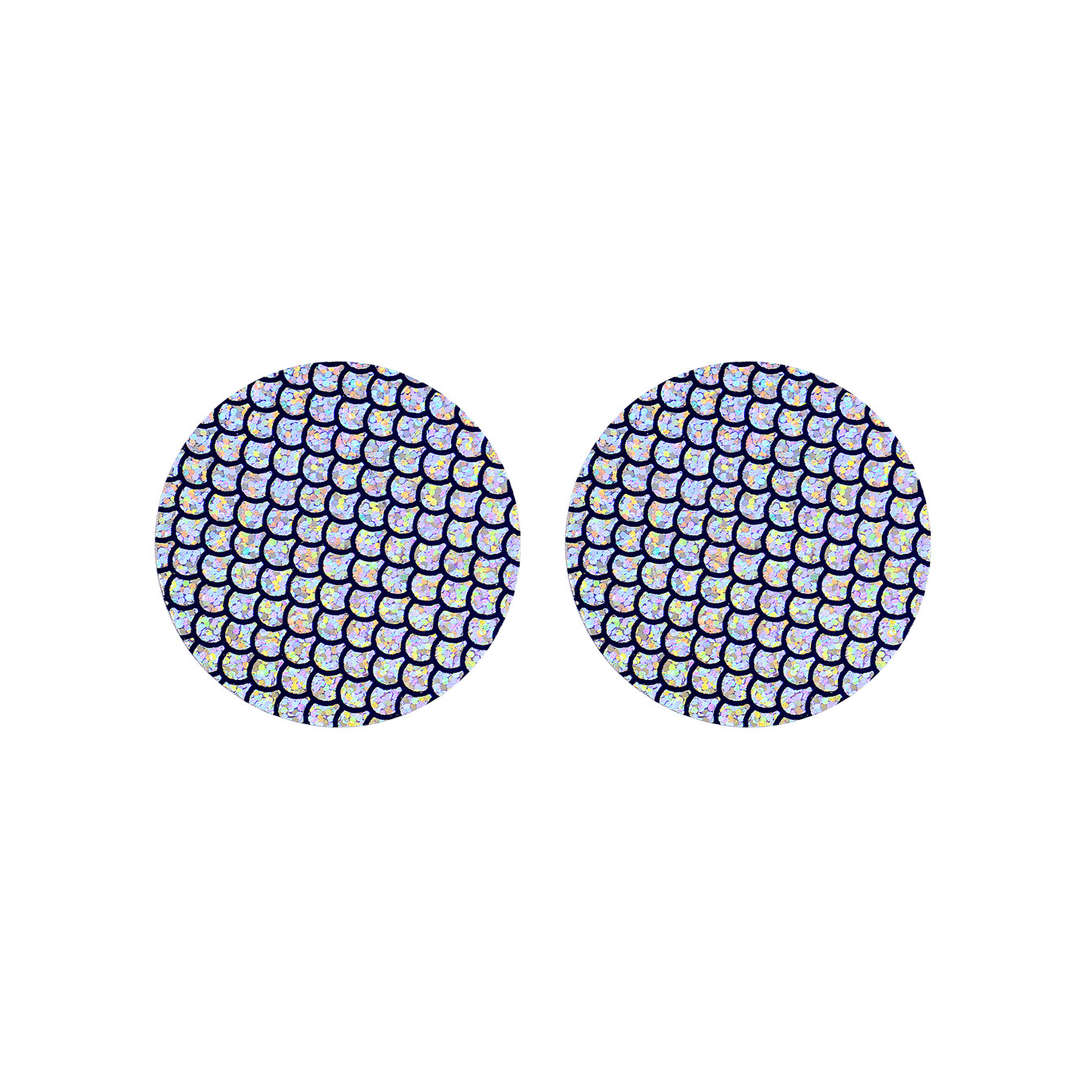 Iridescent Mermaid Scale Nipple Covers