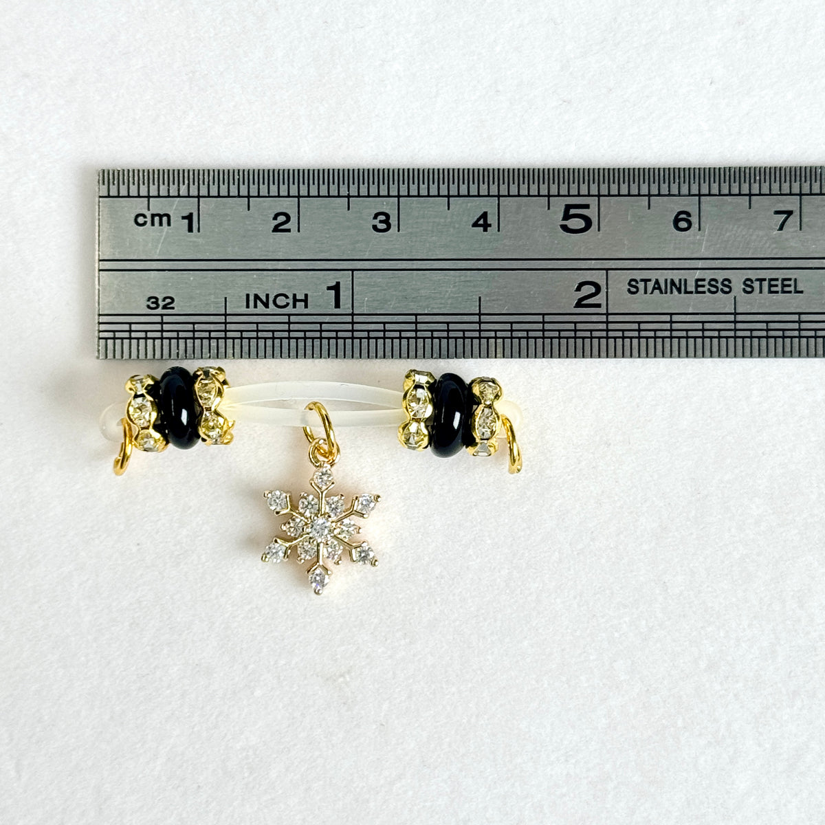 Golden Snowflake Nipple Clamp
