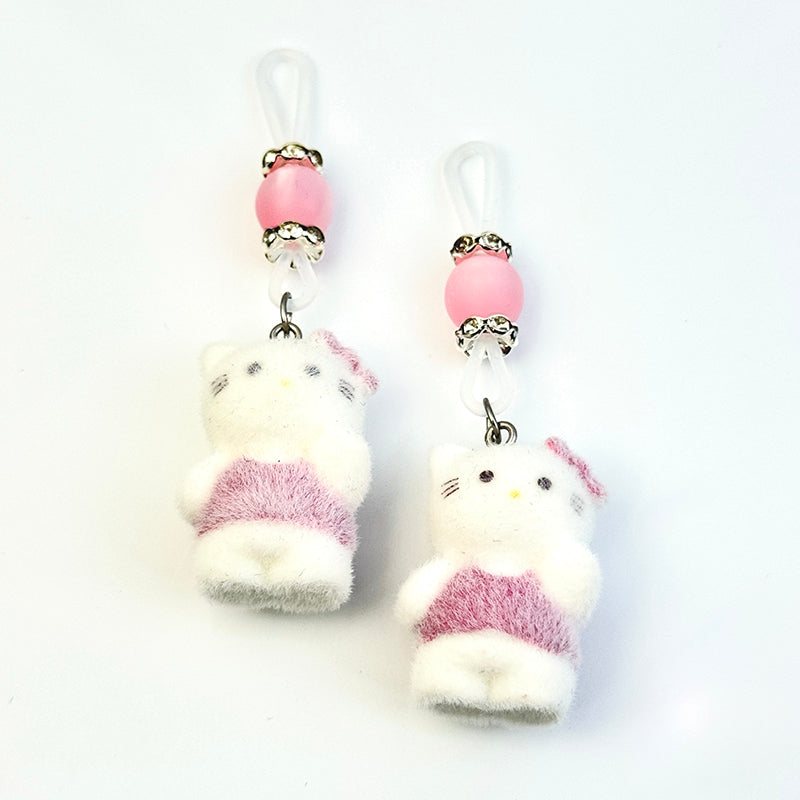 Mimi Cat Plush Nipple Clips