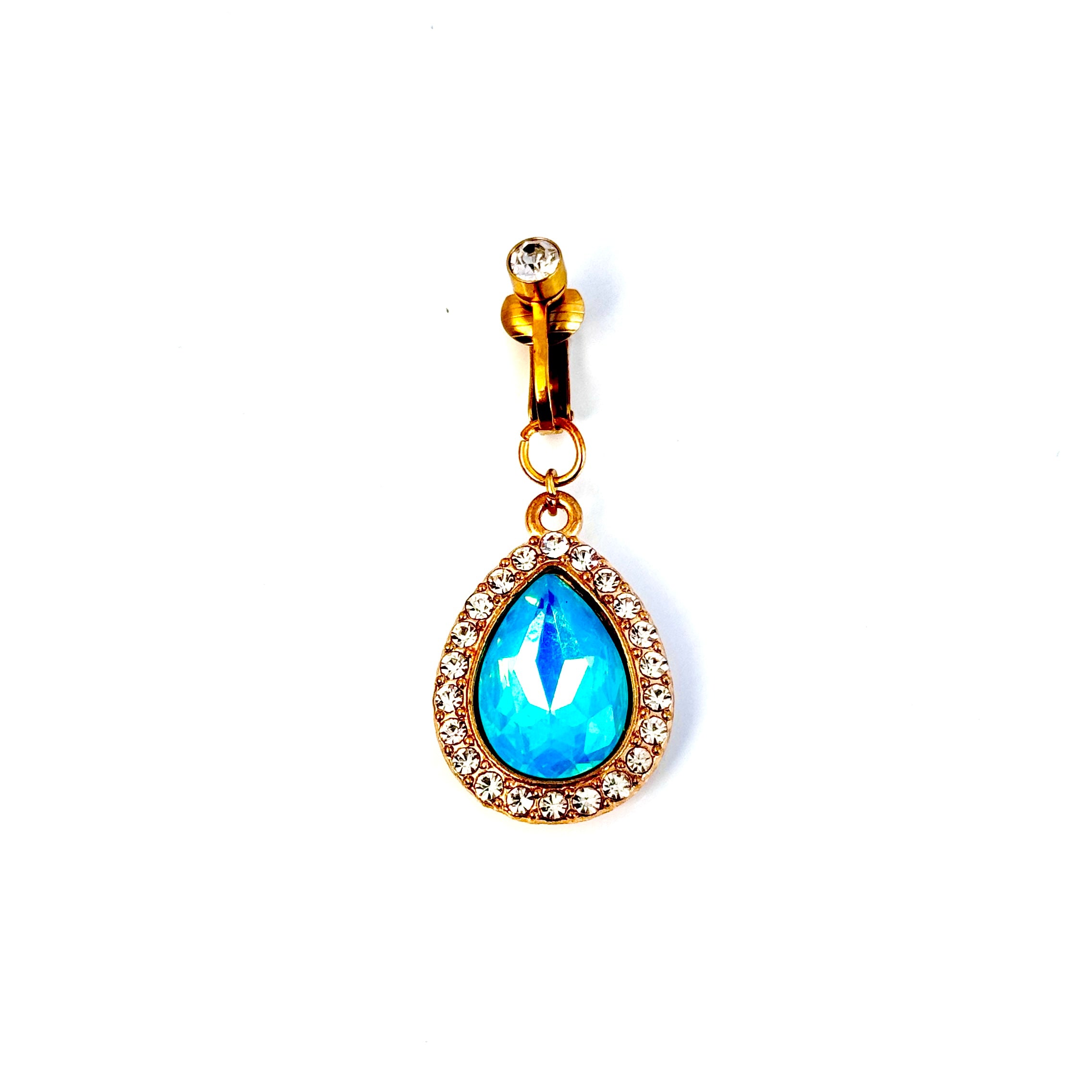 Luna Sapphire Drop Navel Clip™