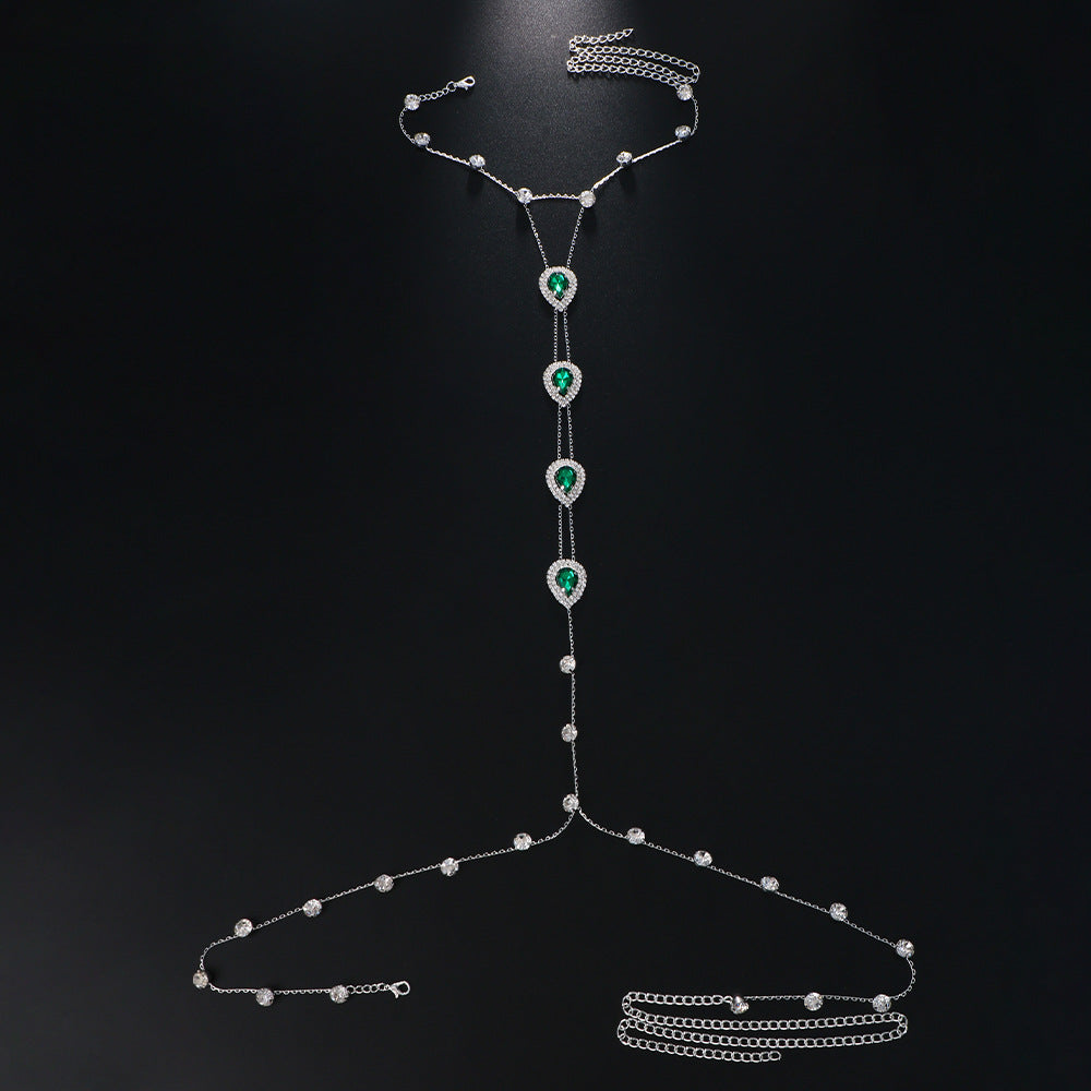 Emerald Vanguard Men’s Body Chain