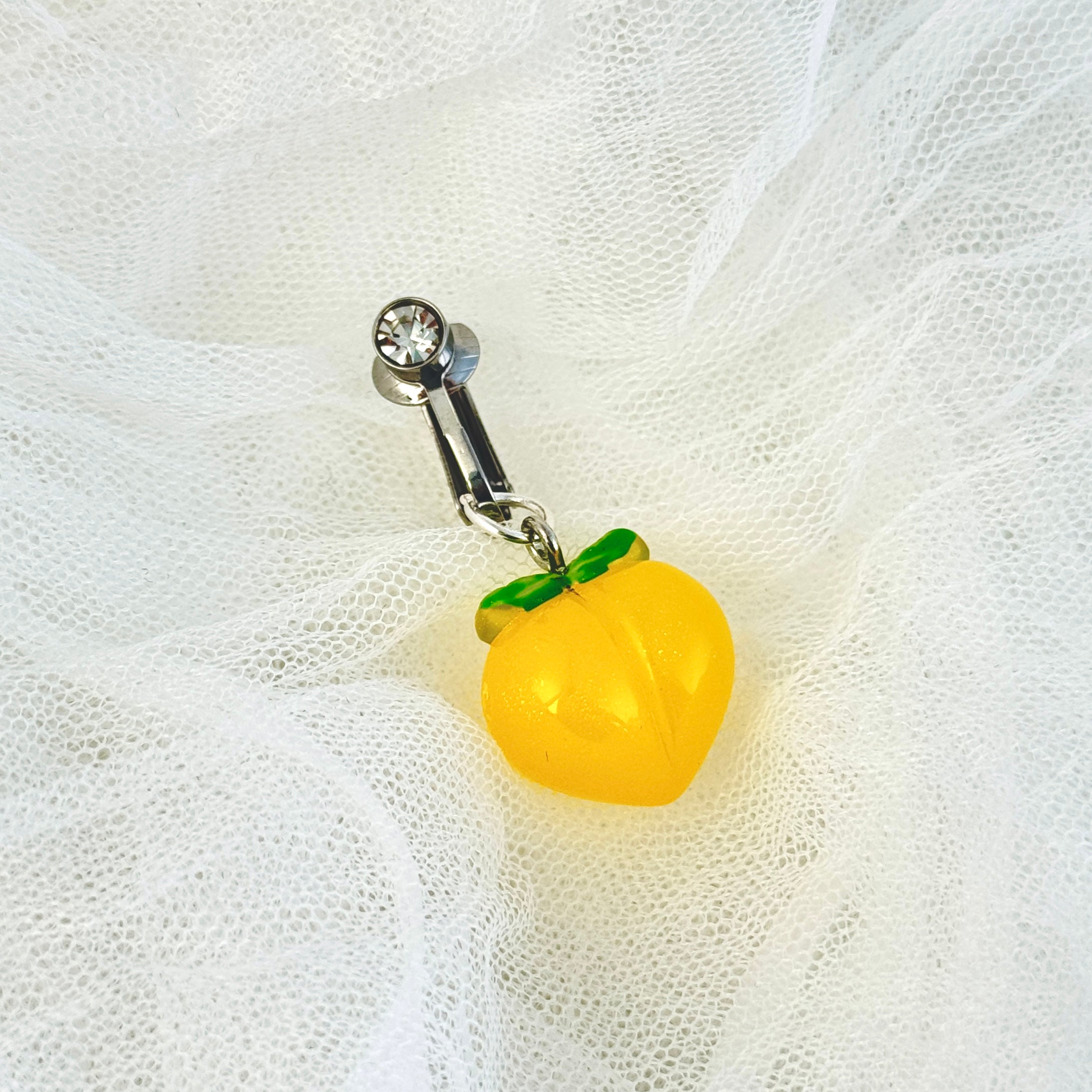 Energy Peach Adjustable Navel Clip